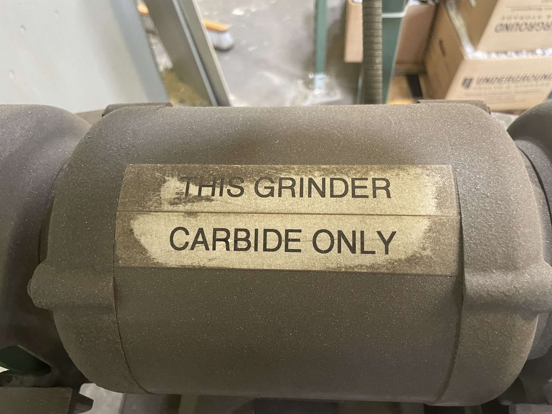 Carbide Double Wheel Pedestal Grinder (Located at 2520 South Sheridan Ave, Wichita, KS 67217) - Image 2 of 2