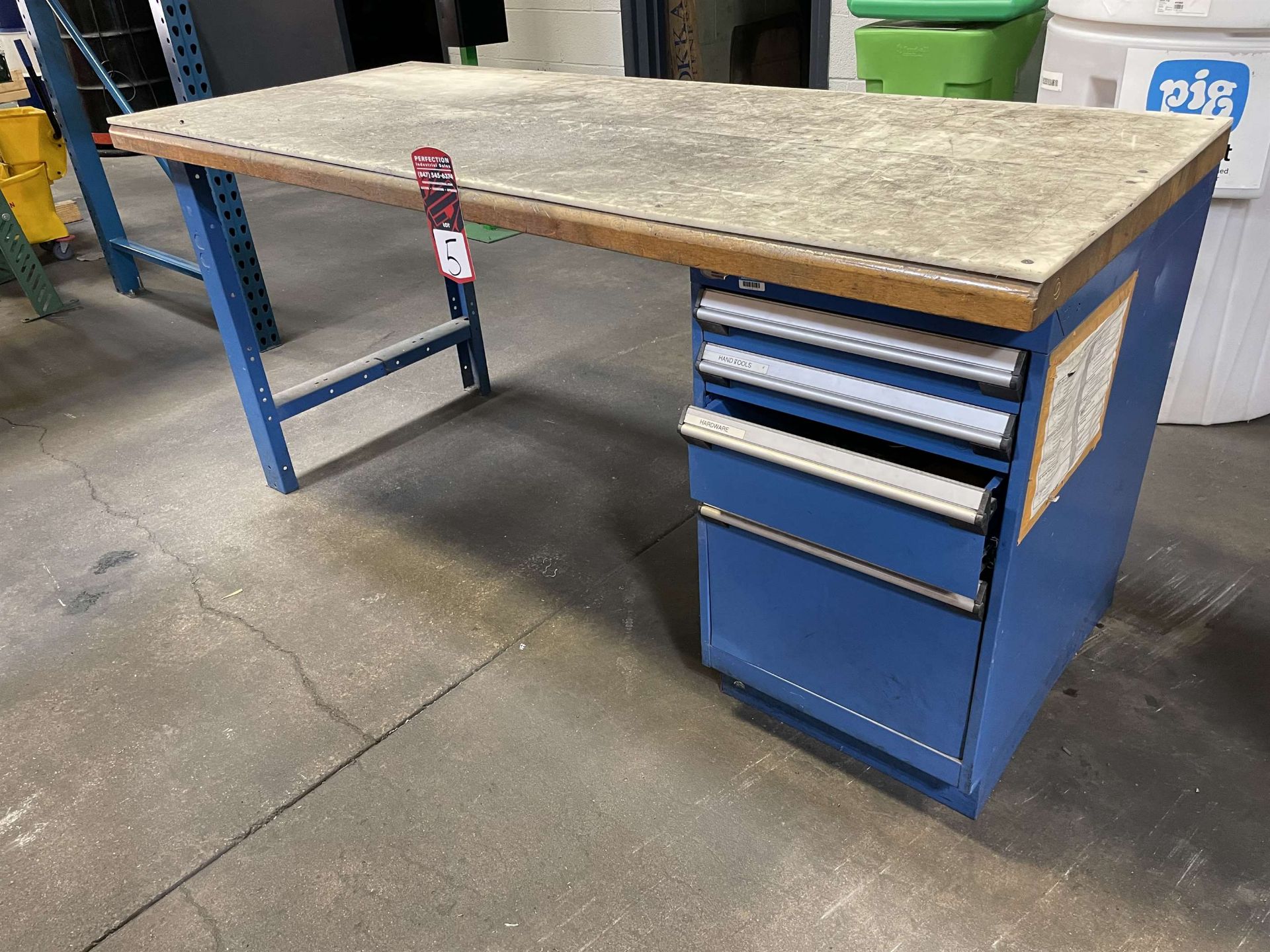 Rousseau 30" x 72" Work Bench (Located at 4200 West Harry St., Wichita, KS 67209)