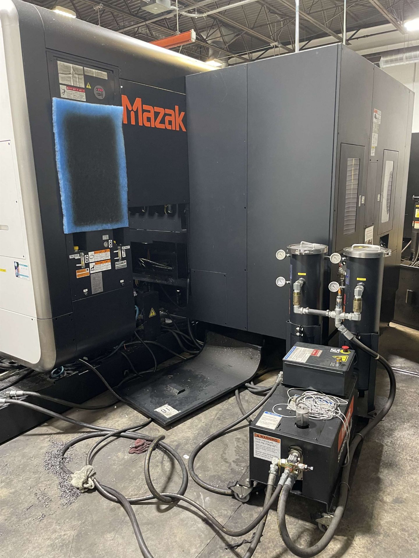 2014 MAZAK VARIAXIS i-800 5-Axis Horizontal Machining Center, s/n 259781, w/ MAZATROL MATRIX 2 - Image 6 of 10