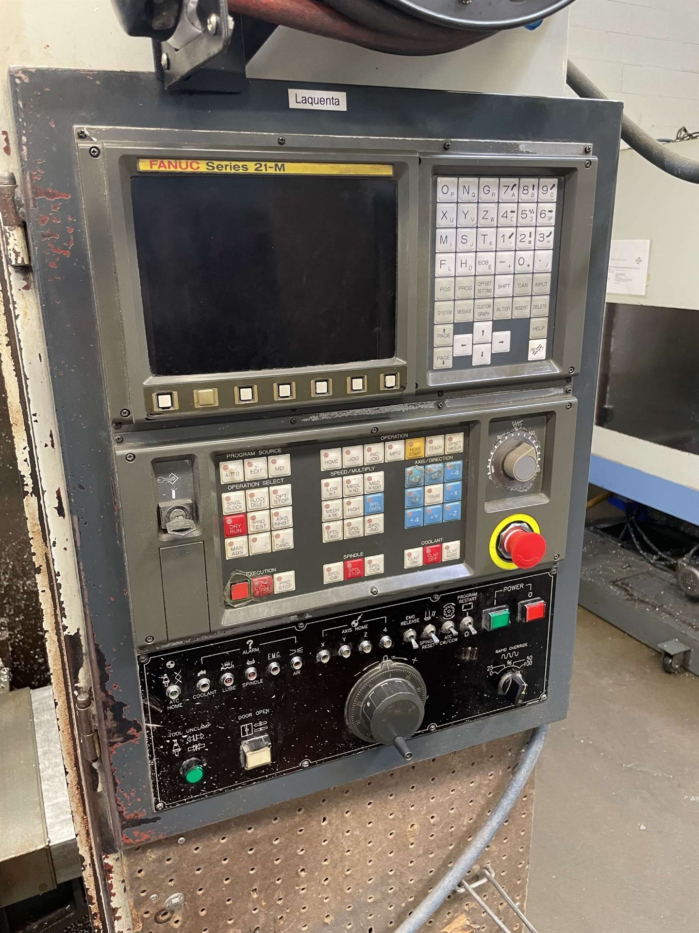 LEADWELL V-25 Vertical Machining Center, s/n L1SIG0331, w/ FANUC 21-M Control, 15” x 30” Table, BT30 - Image 7 of 8