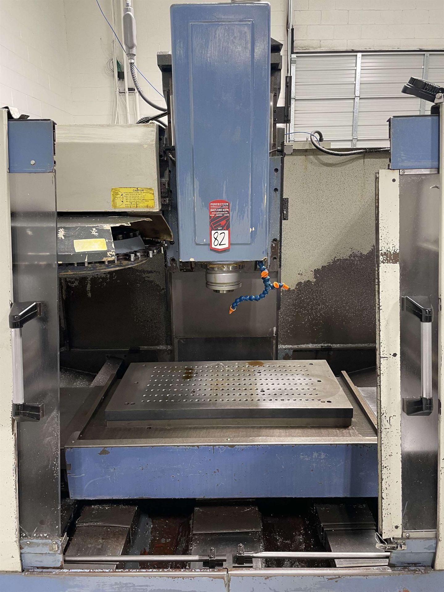 LEADWELL MCV760AP Vertical Machining Center, s/n L19102021 w/ FANUC OMF Control, 20” x 39” Table, BT - Image 5 of 8