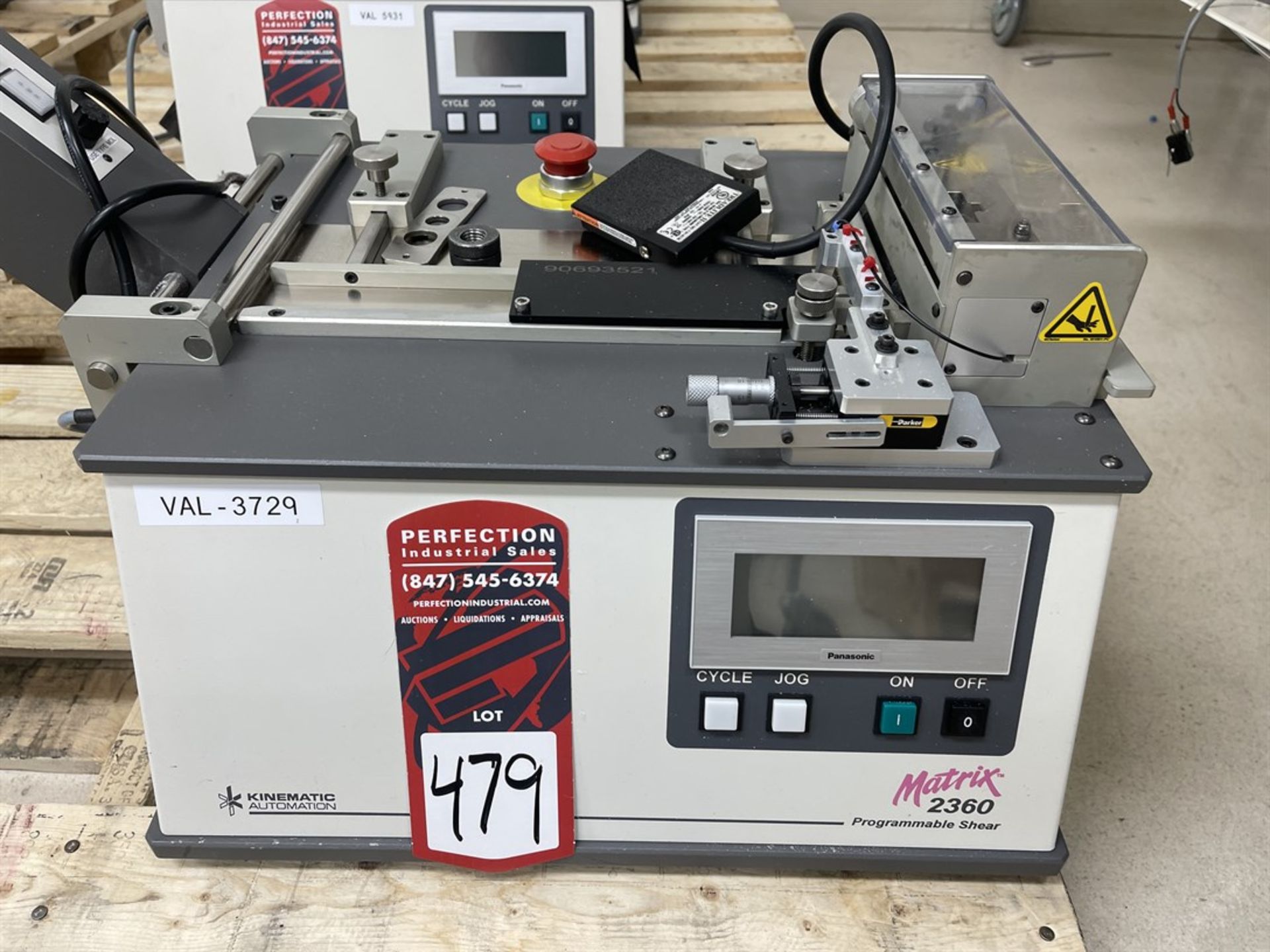 2020 KINEMATIC AUTOMATION Matrix 2360 Programmable Shear - Image 2 of 2