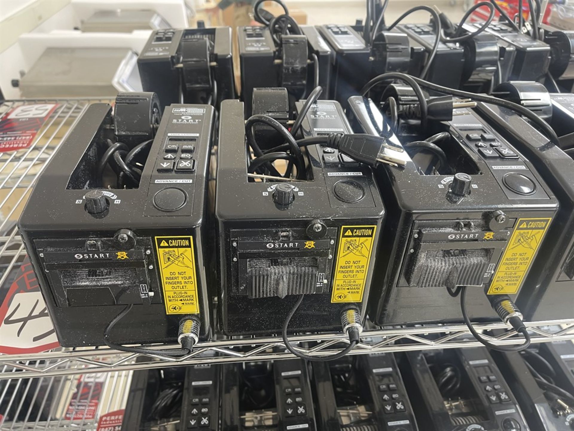 Lot of (5) START INTERNATIONAL ZCM-1000 Electronic Tape Dispensers - Image 2 of 2