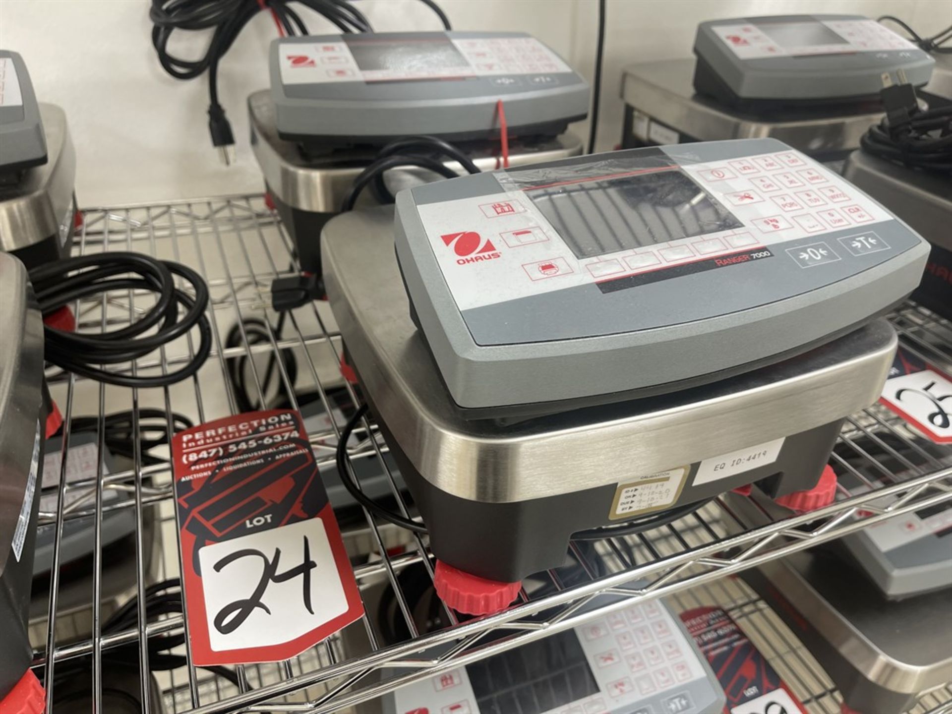 Lot of (2) OHAUS Ranger 7000 Digital Scales