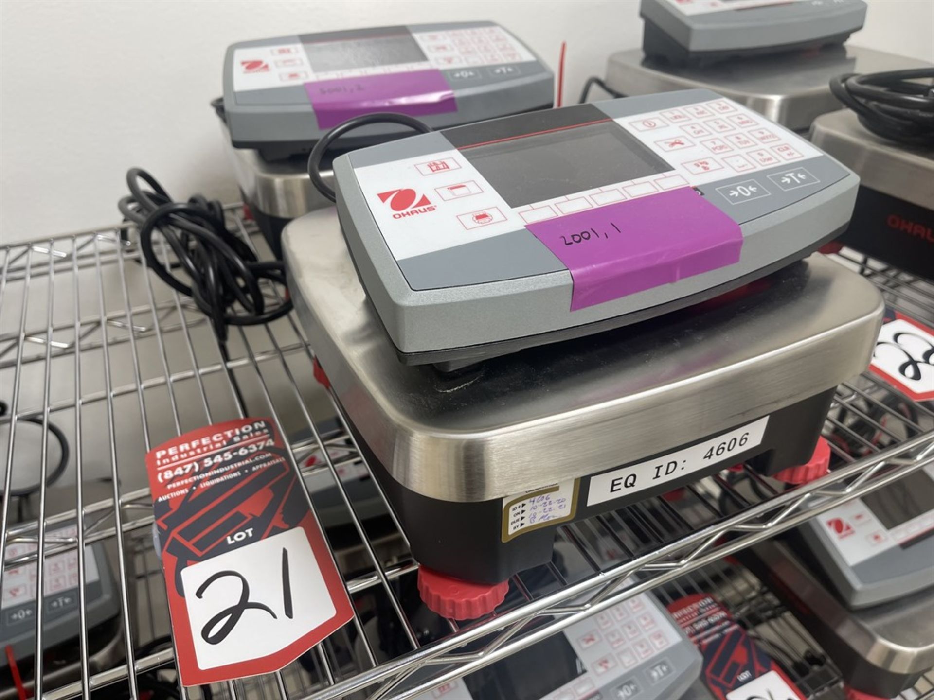 Lot of (2) OHAUS Ranger 7000 Digital Scales