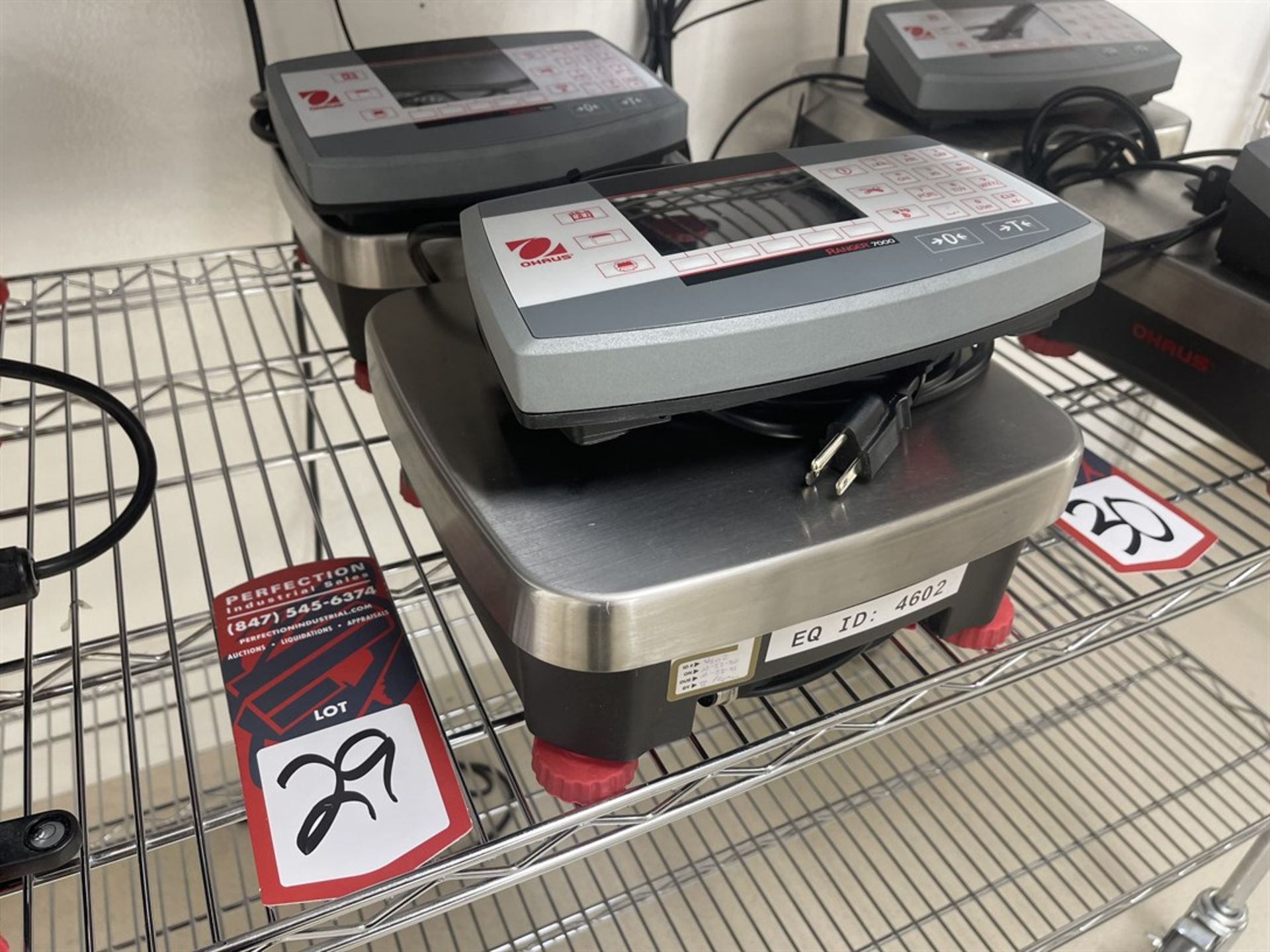 Lot of (2) OHAUS Ranger 7000 Digital Scales