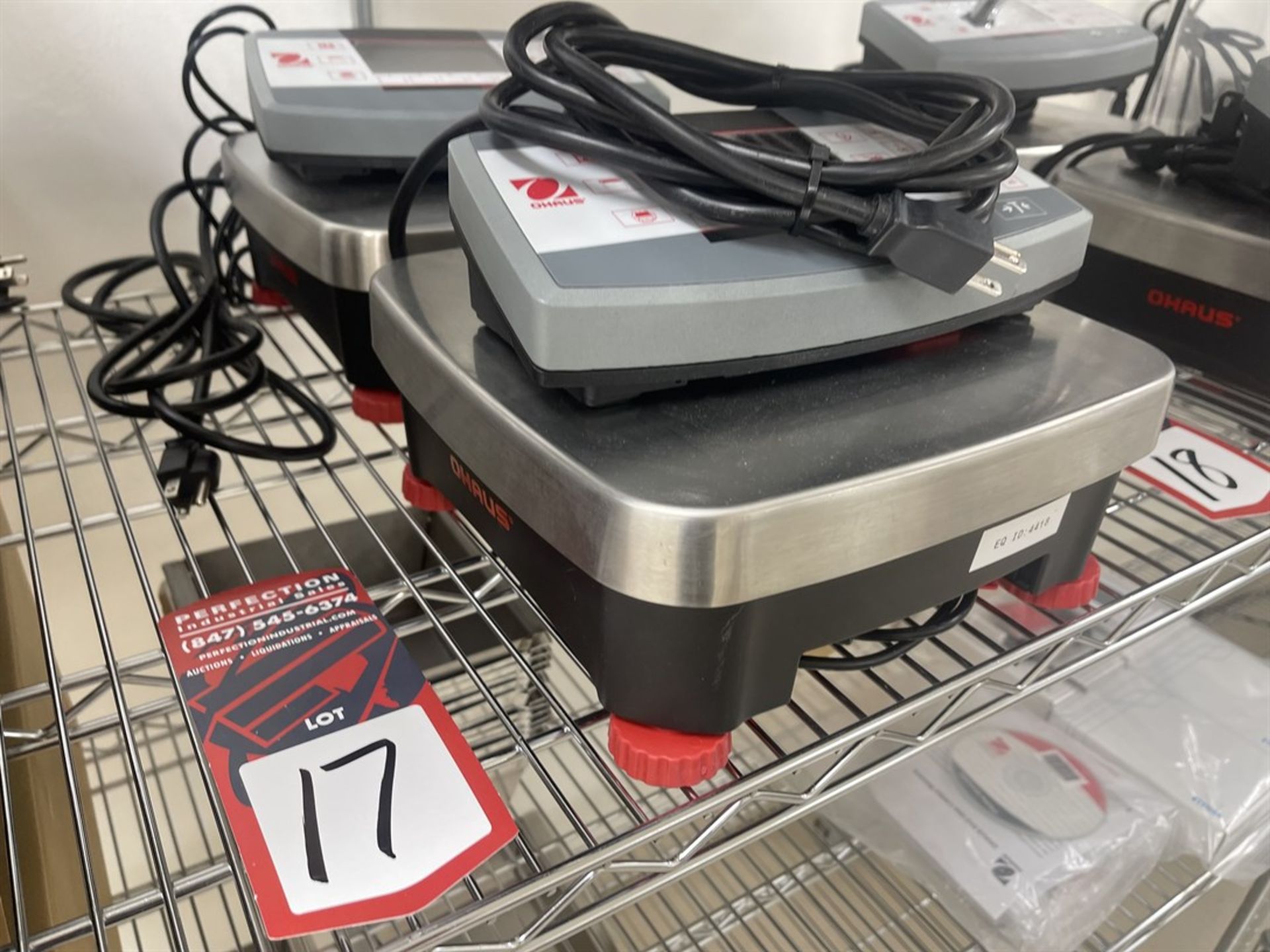 Lot of (2) OHAUS Ranger 7000 Digital Scales