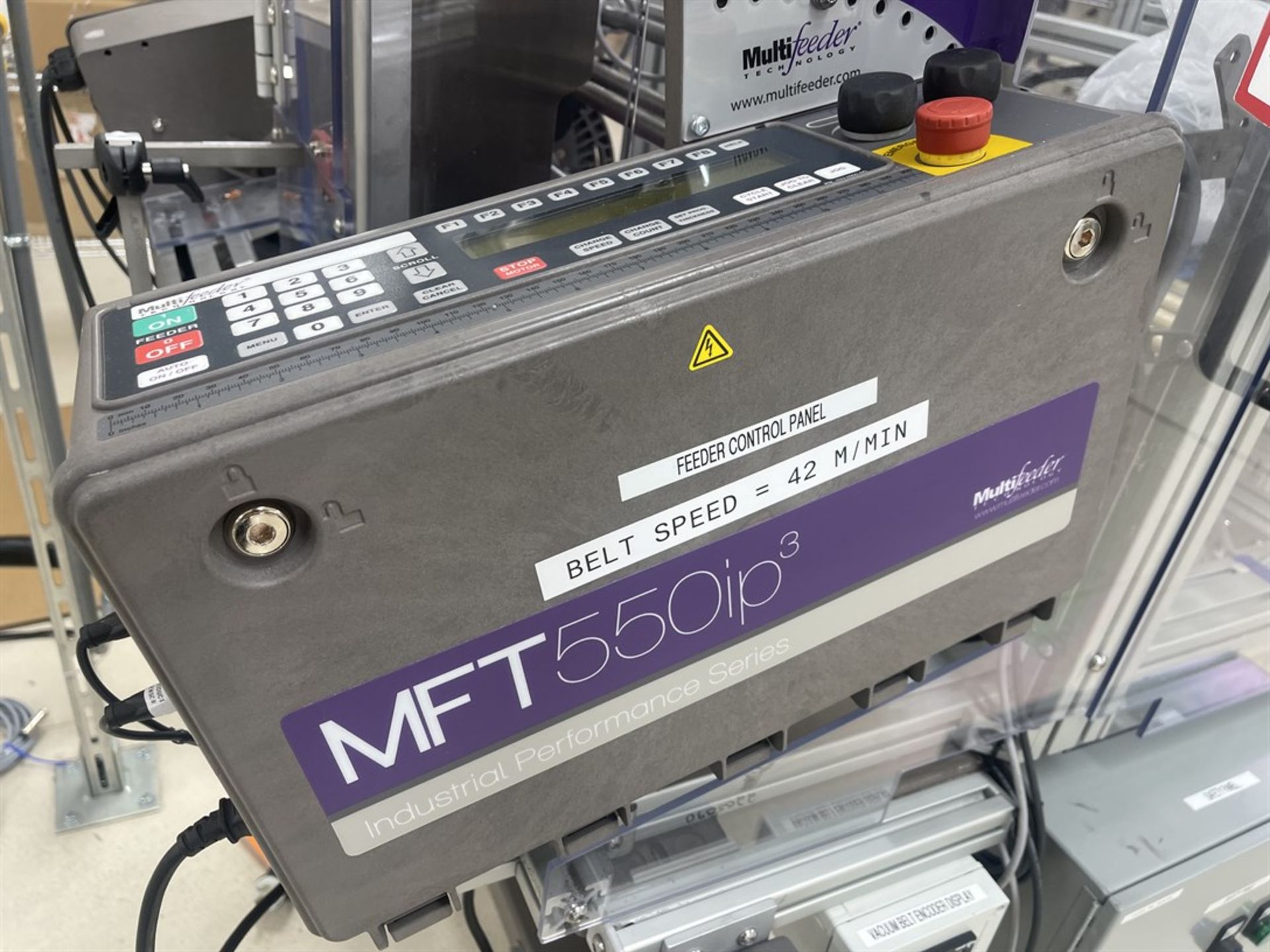 Multifeeder MFT 550ip3 Industrial Performance Series Feed, s/n 2034-10177 (FEED ONLY) - Image 3 of 4