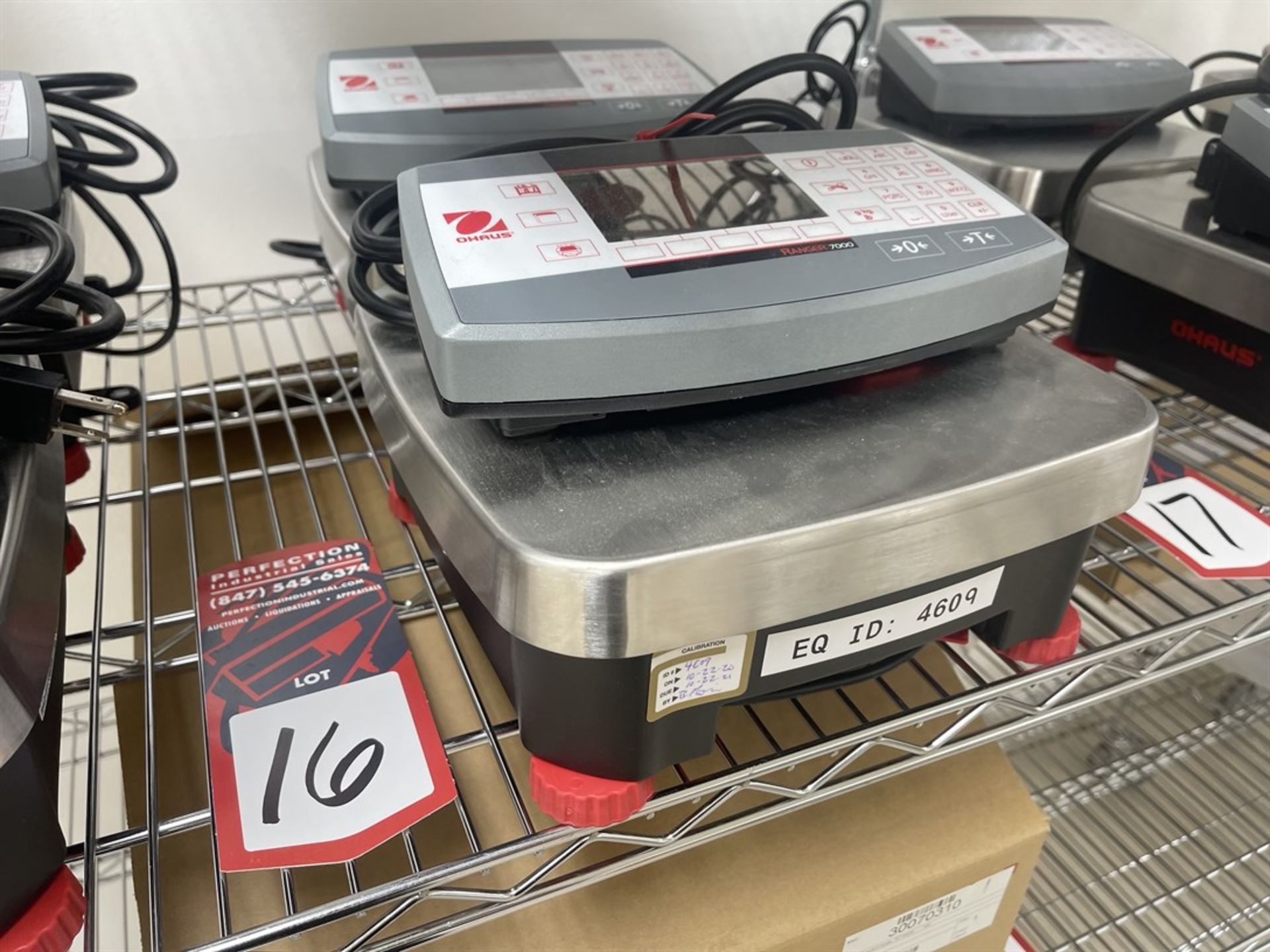 Lot of (2) OHAUS Ranger 7000 Digital Scales