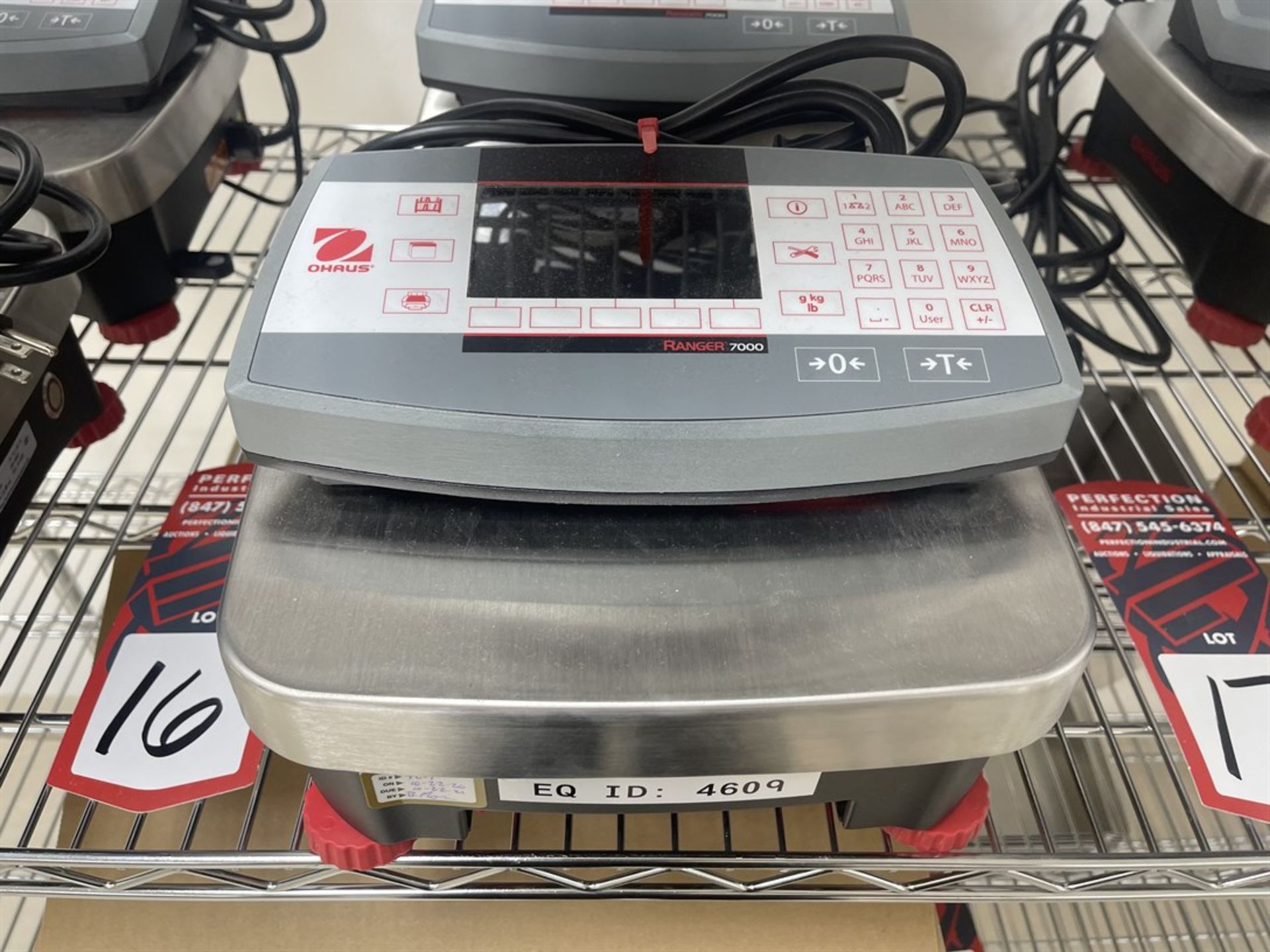 Lot of (2) OHAUS Ranger 7000 Digital Scales - Image 2 of 2