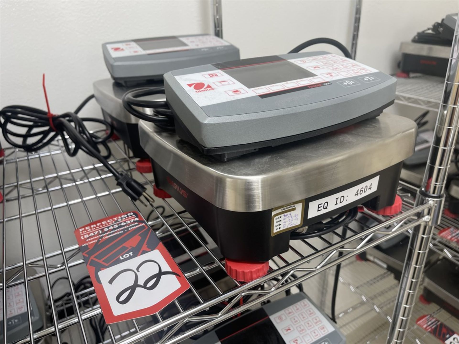 Lot of (2) OHAUS Ranger 7000 Digital Scales