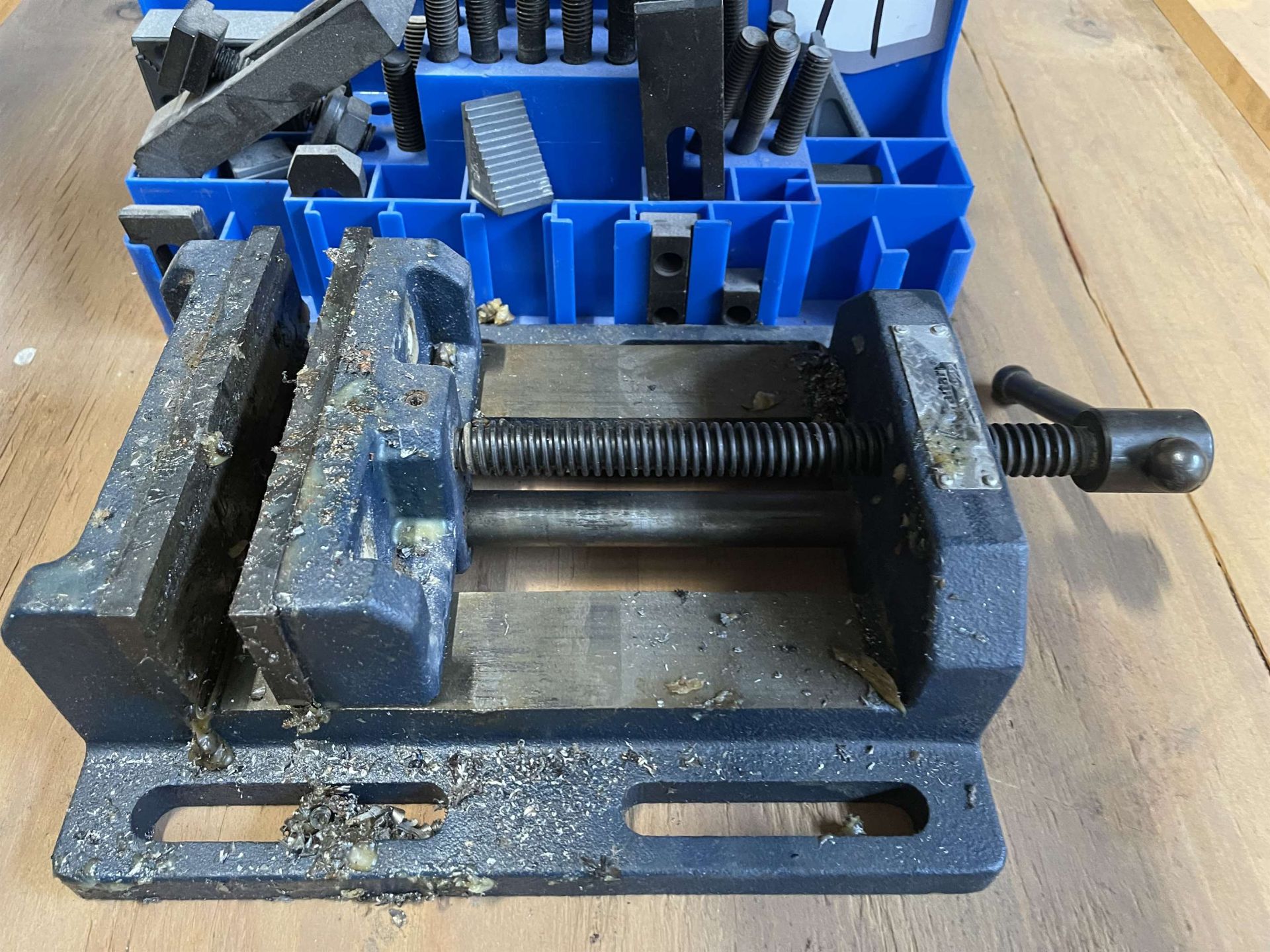 Lot Comprising GIBRALTOR 8" Drill Press Vise and Hold Down Set - Image 2 of 3