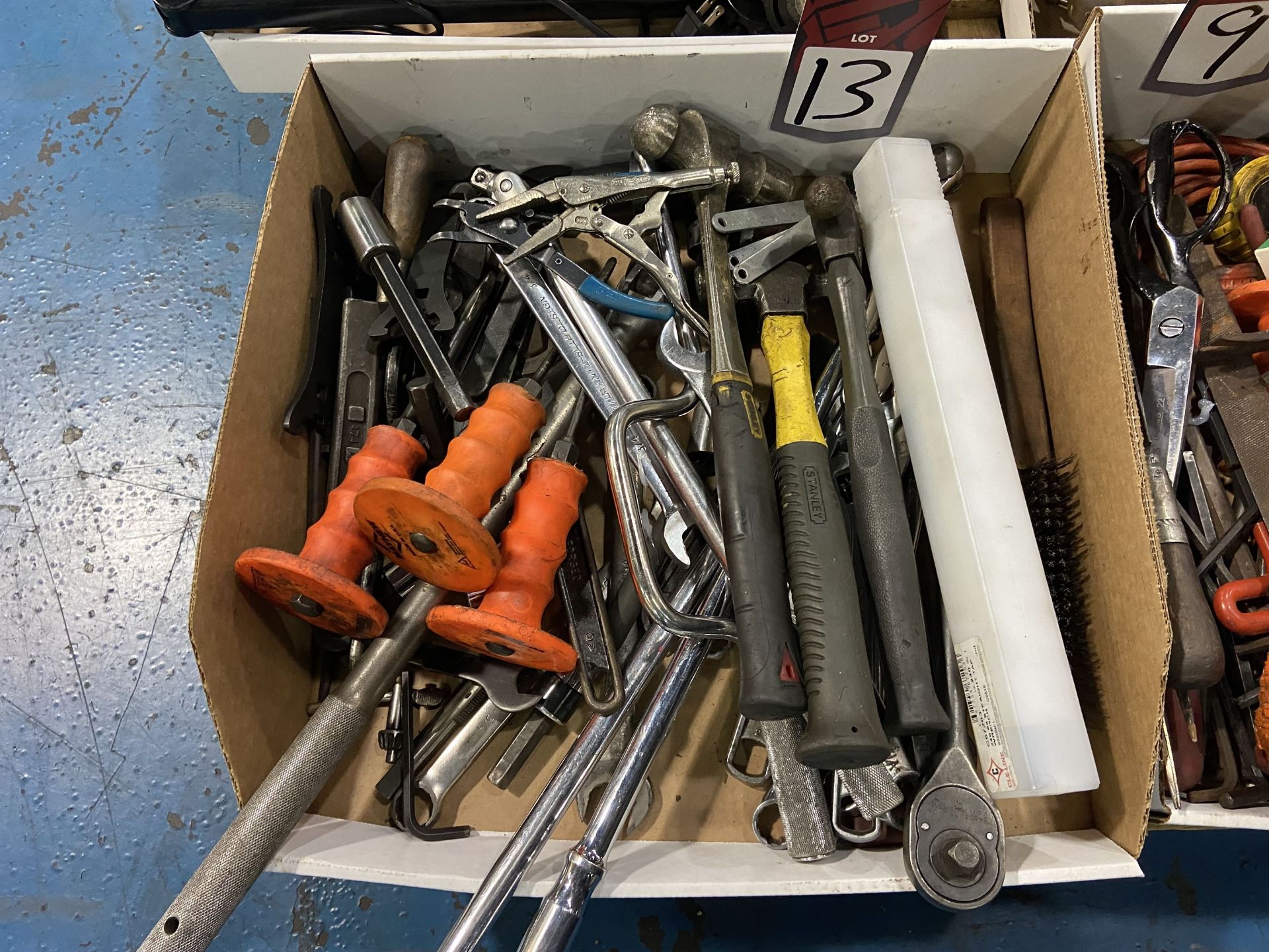 Lot of Hammers and Hand Tools