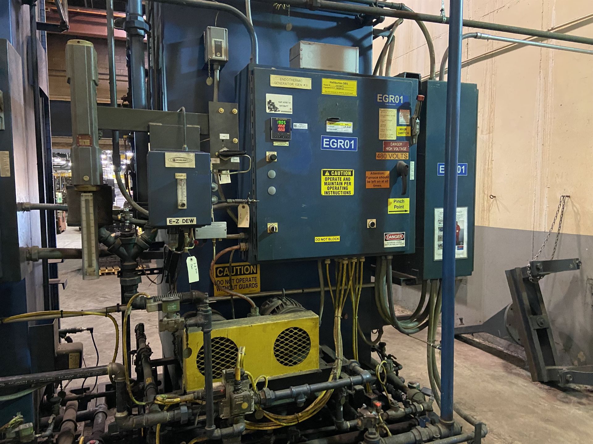 2003 AFC-Holcroft Endo Gas Generator Dual Skid E-Z 6000 CFH Endothermic Atmospheric Generator with - Image 6 of 10
