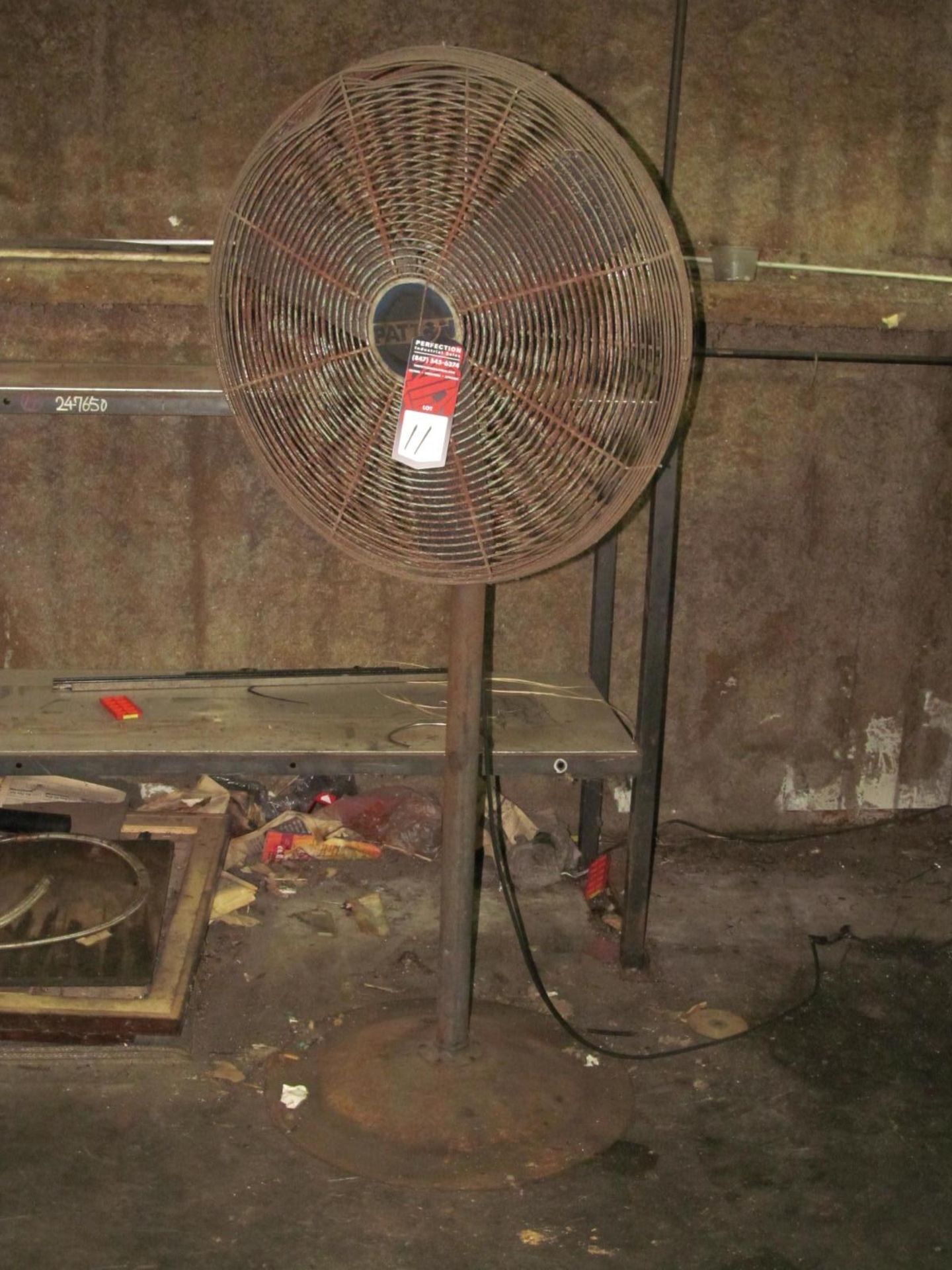 30" Pedestal Shop Fan