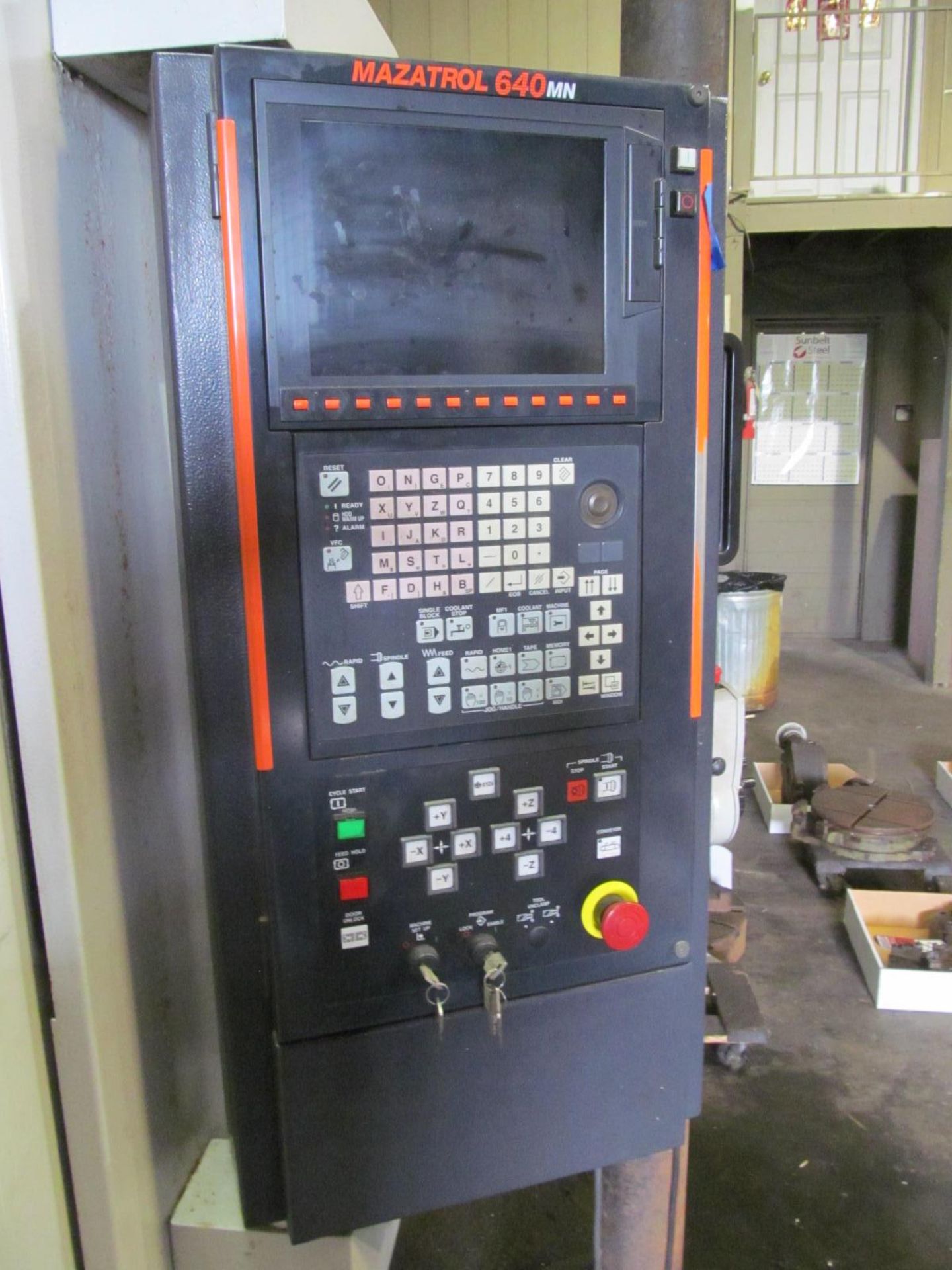 2008 Mazak VTC-250D/50 Vertical Machining Center, s/n 202020, Mazatrol 640MN Control, 25" x 82" - Image 5 of 7