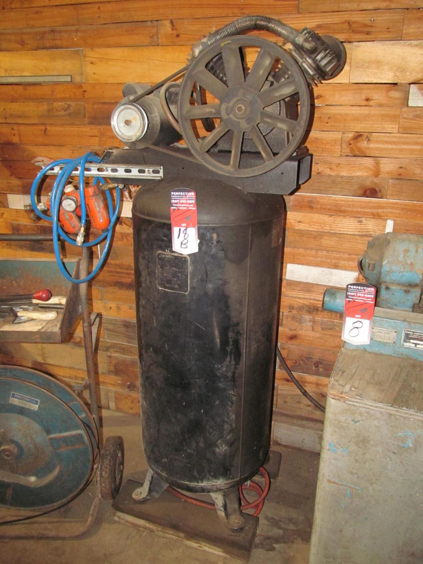 US General 3.5 HP 2-Stage Air Compressor, 60 Gallon Tank, 220 Volt