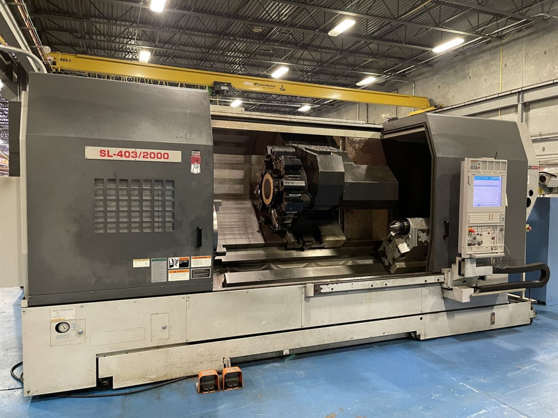 2014 DMG MORI SL 403BMC/2000 Turning Center, s/n 400140307, 402141104, w/ DMG MORI F32iB Control, - Image 2 of 9