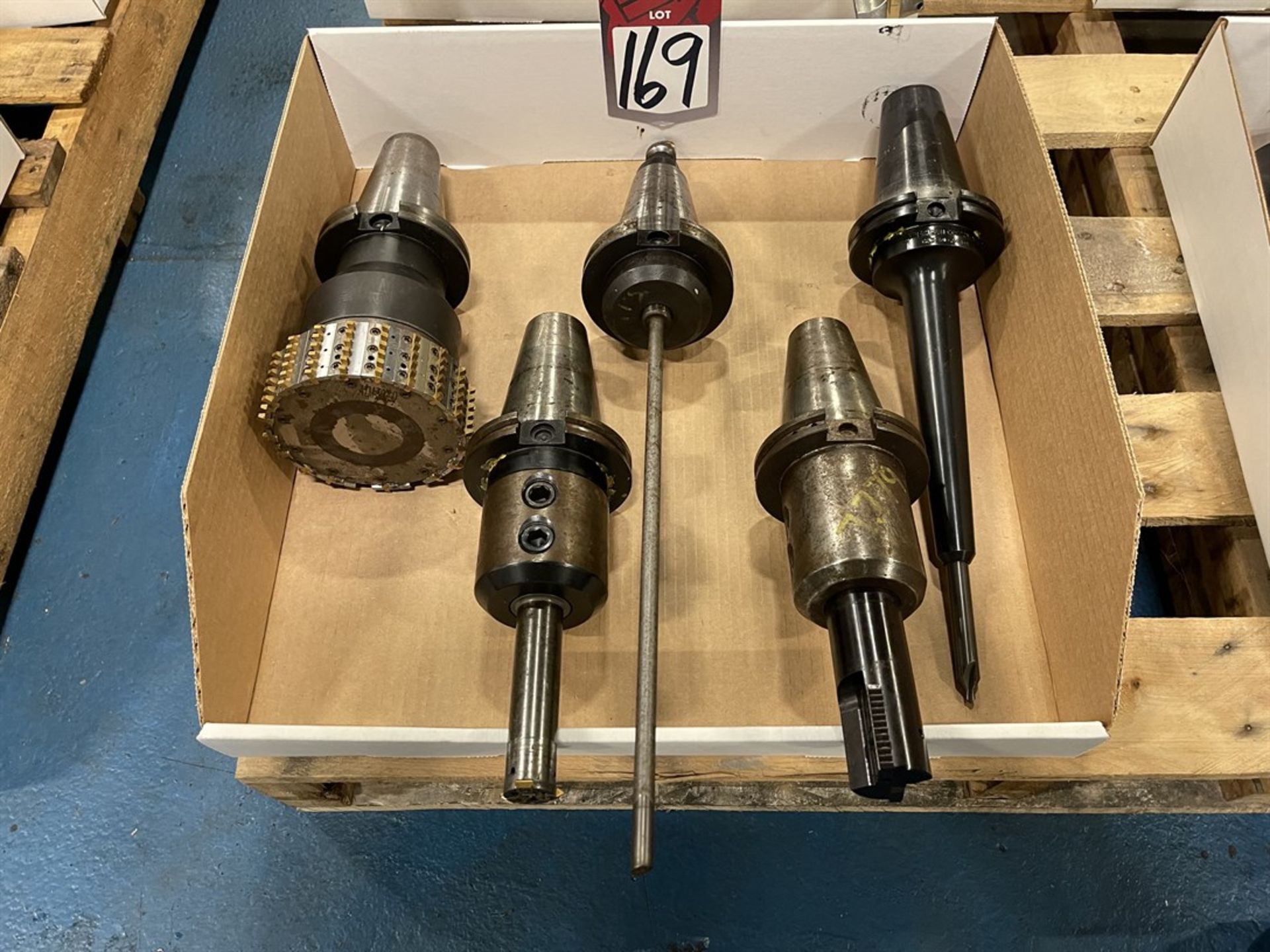 Lot of (5) CAT 50 Tool Holders