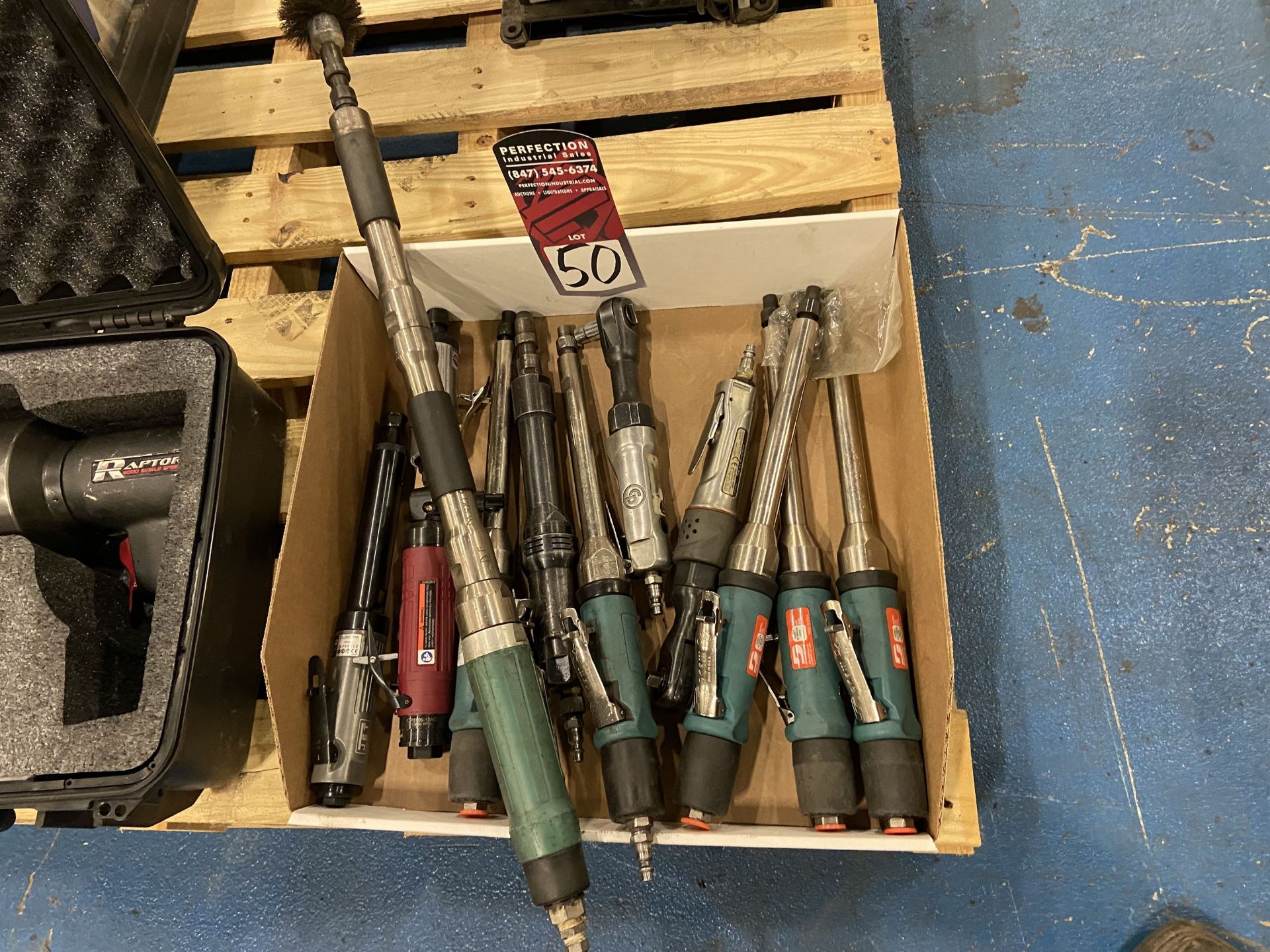 Lot of Assorted Air Die Grinders and Air Ratchets - Image 2 of 2