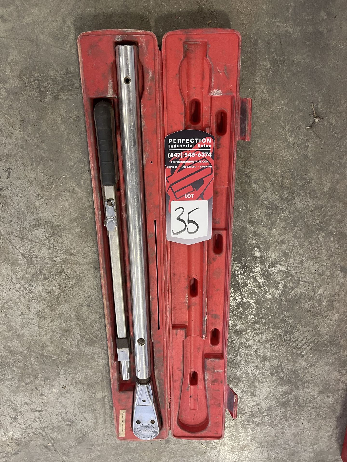 SNAP-ON 200-600 Ft Lb. Torque Wrench - Image 2 of 2
