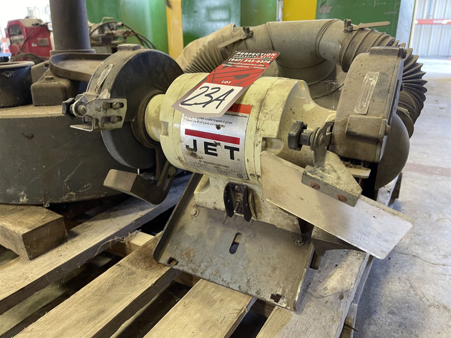 JET UBG-8A 8" Bench Grinder - Image 2 of 5