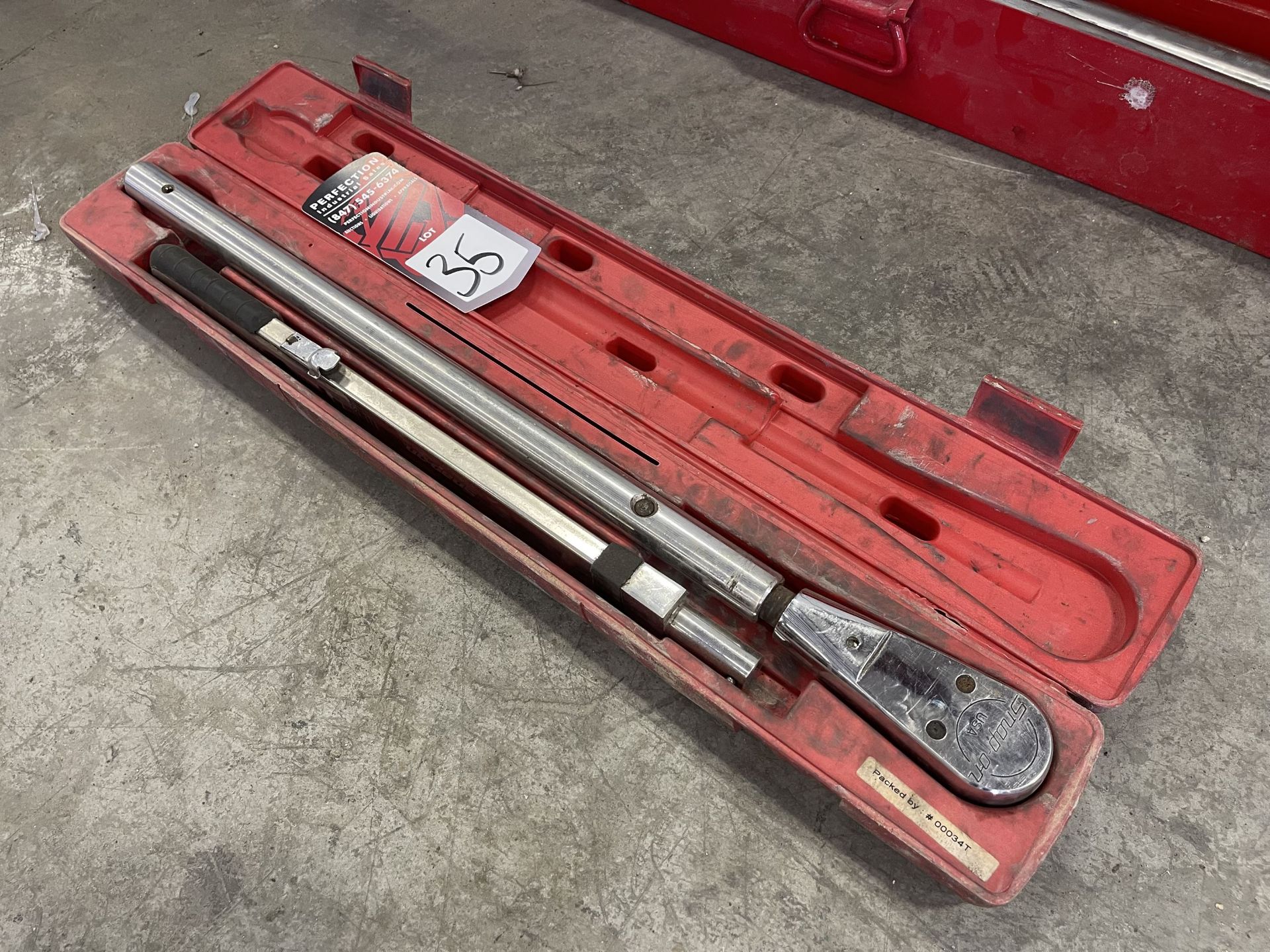 SNAP-ON 200-600 Ft Lb. Torque Wrench