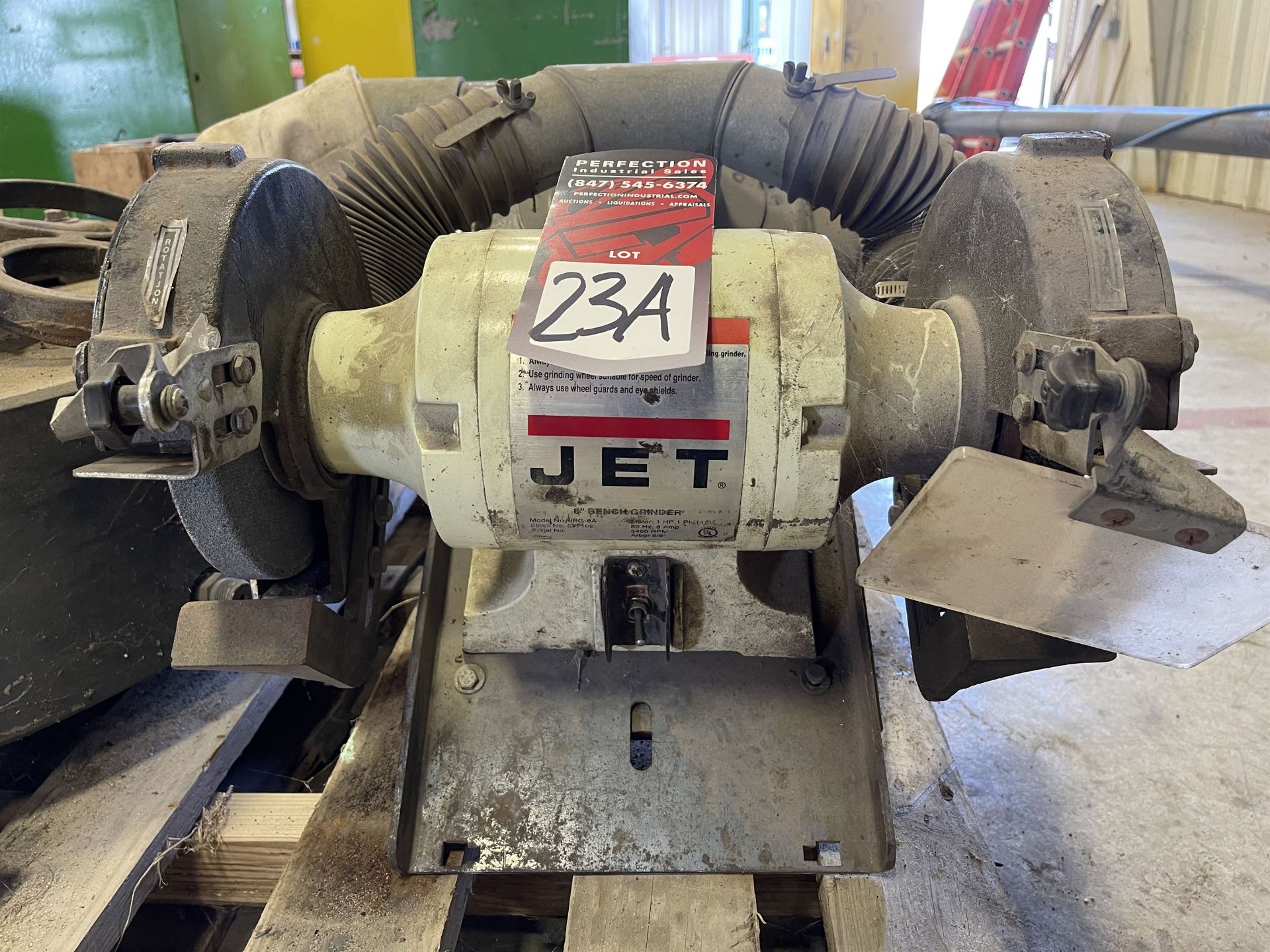 JET UBG-8A 8" Bench Grinder - Image 3 of 5