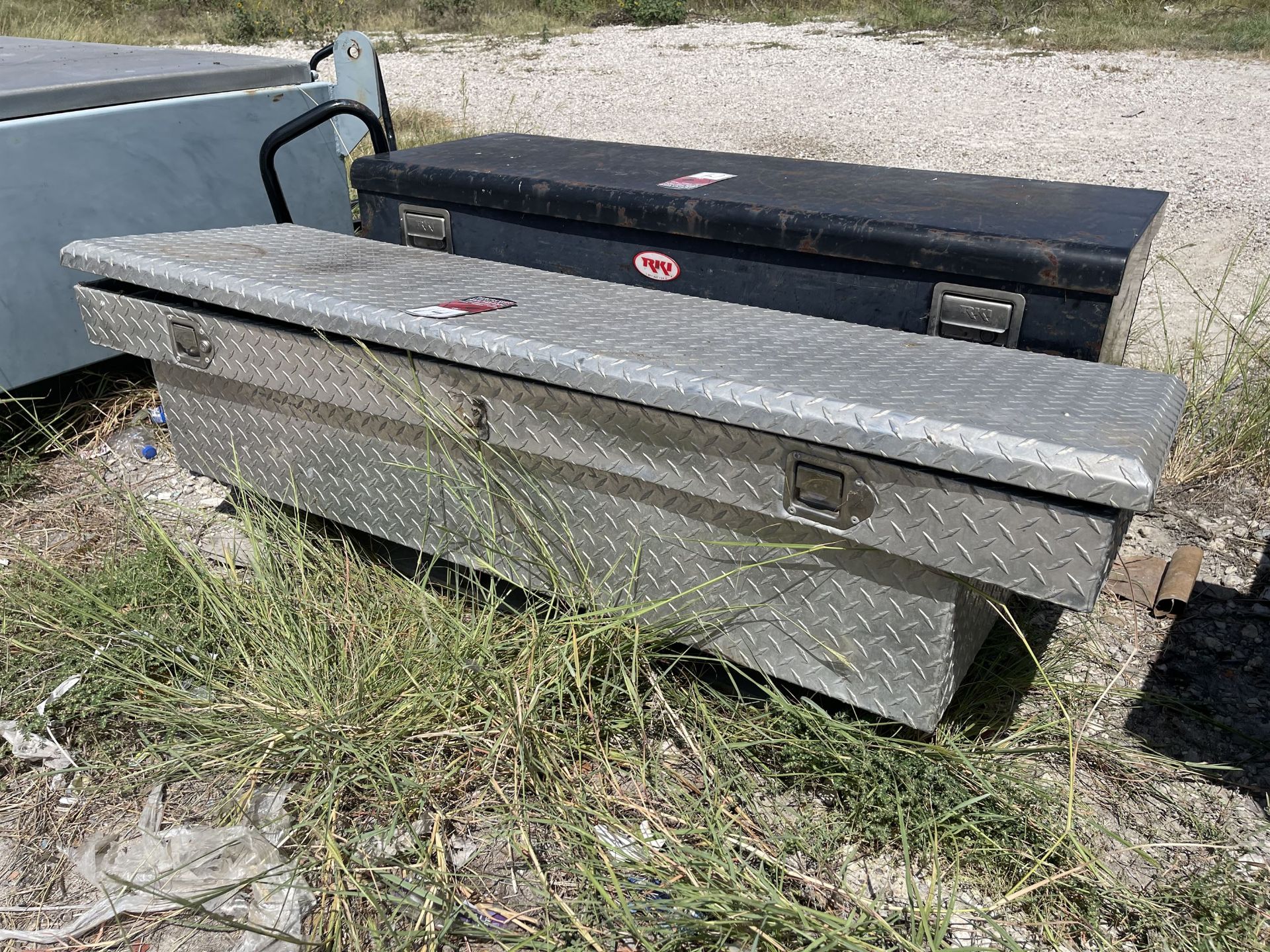 Diamond Plated Truck Bed Tool Box