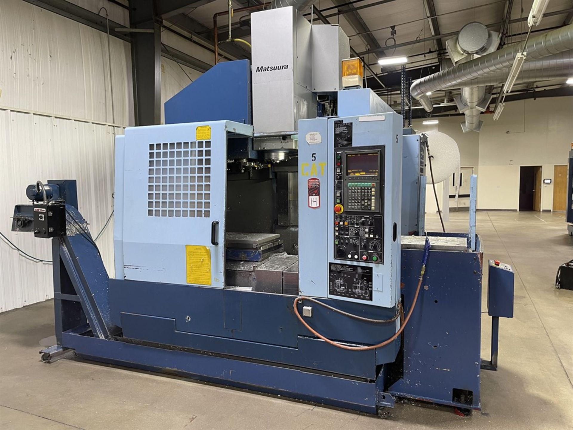 MATSUUURA RA-2G Vertical Machining Center, s/n 990113614, Yasnac Control - Image 2 of 12