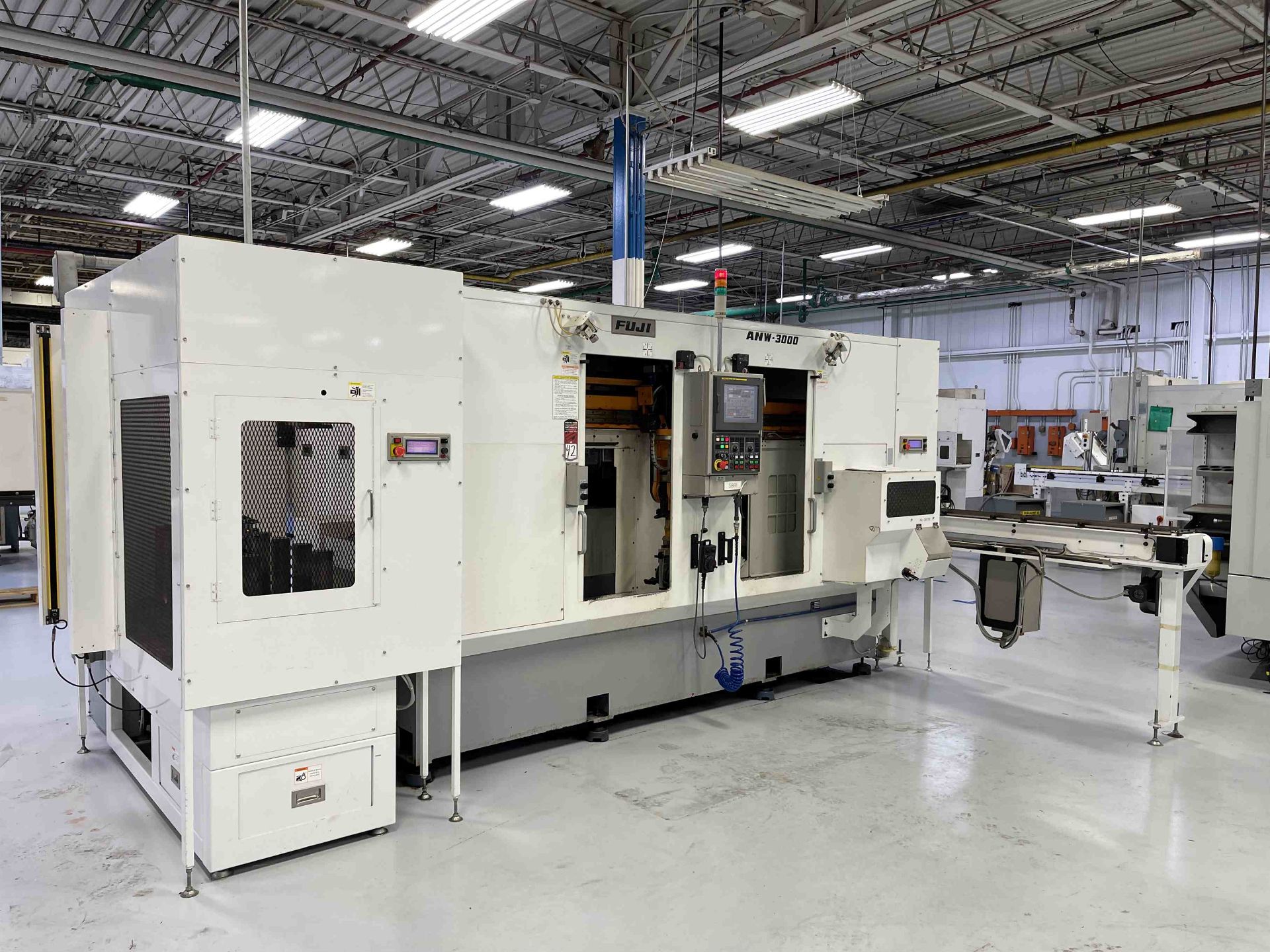 2010 FUJI ANW-30T2 Twin Spindle Lathe, s/n SE0076530, Fanuc 180i-TB Control, Dual 8-Position - Image 2 of 18