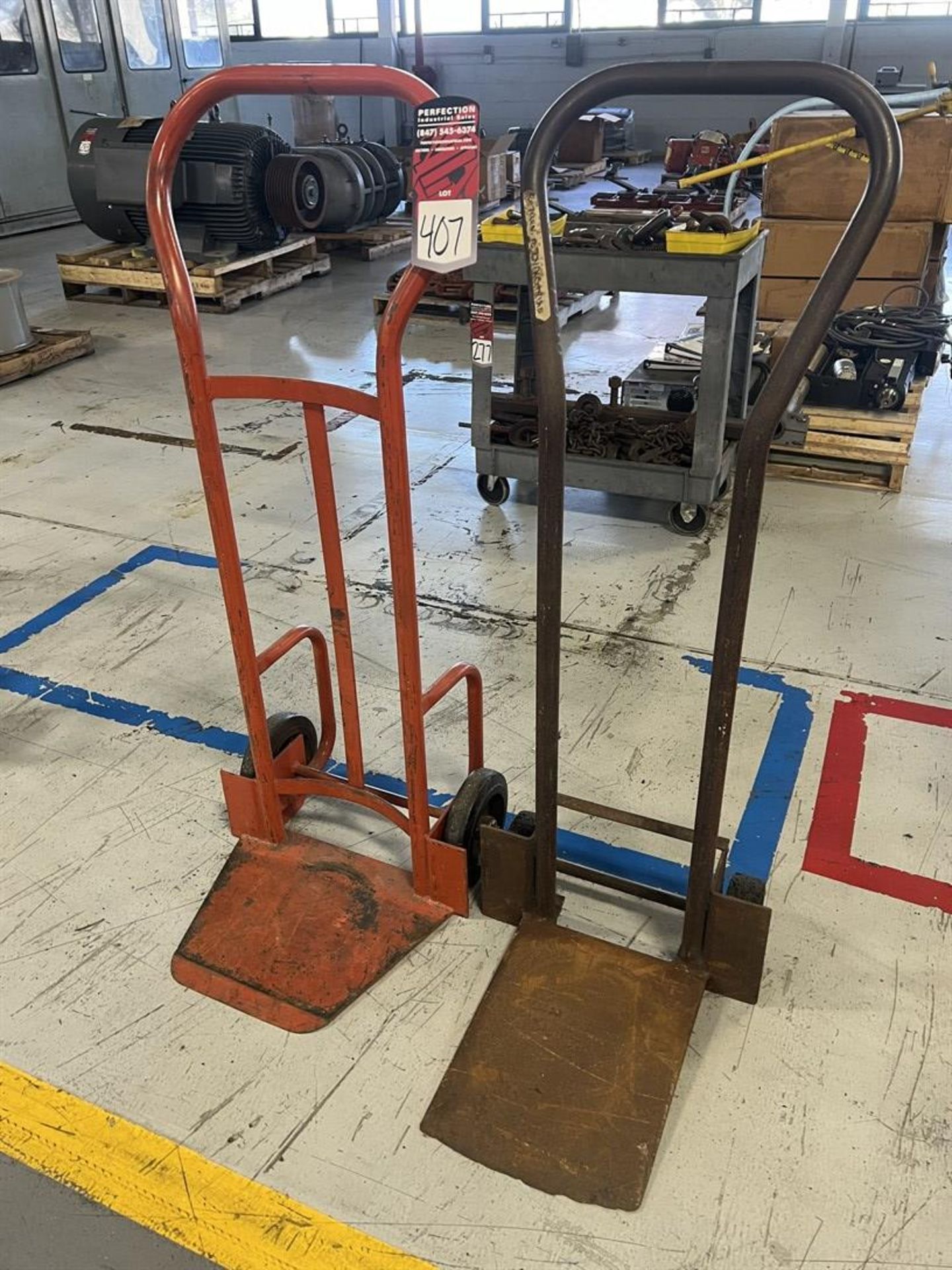 Lot of (2) Hand Trucks