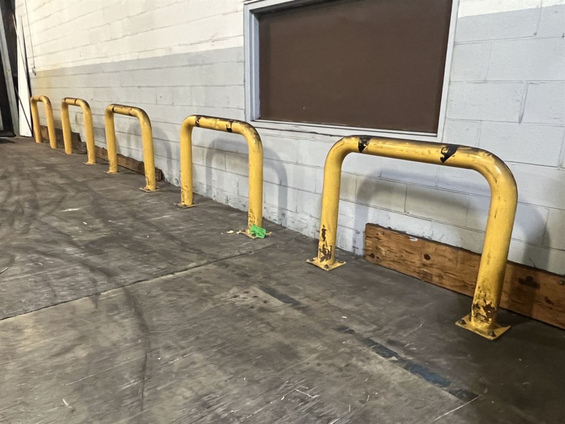 All Safety Railing In Shipping Area