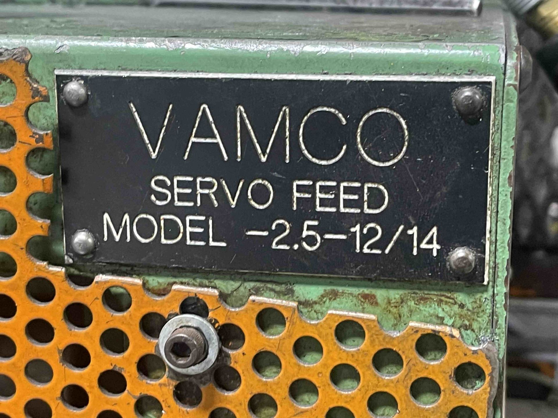 VAMCO 2.5-12/14 Servo Feed, s/n 2.51214YEAPCL36R, w/ Eason 1000 Control - Image 4 of 6