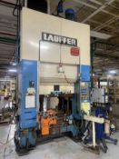 LAUFFER RPS160 Hydraulic Straight Side Press, s/n 14267, 176 Ton, 7.9” Stroke