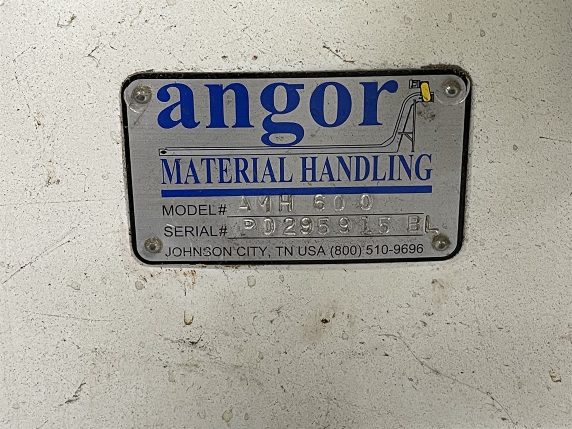 2005 ROSLER RT150 Euro Vibratory Finisher, s/n 35472/05, ANGOR AMH600 Dumper Loader, s/n P0295915BL, - Image 7 of 11