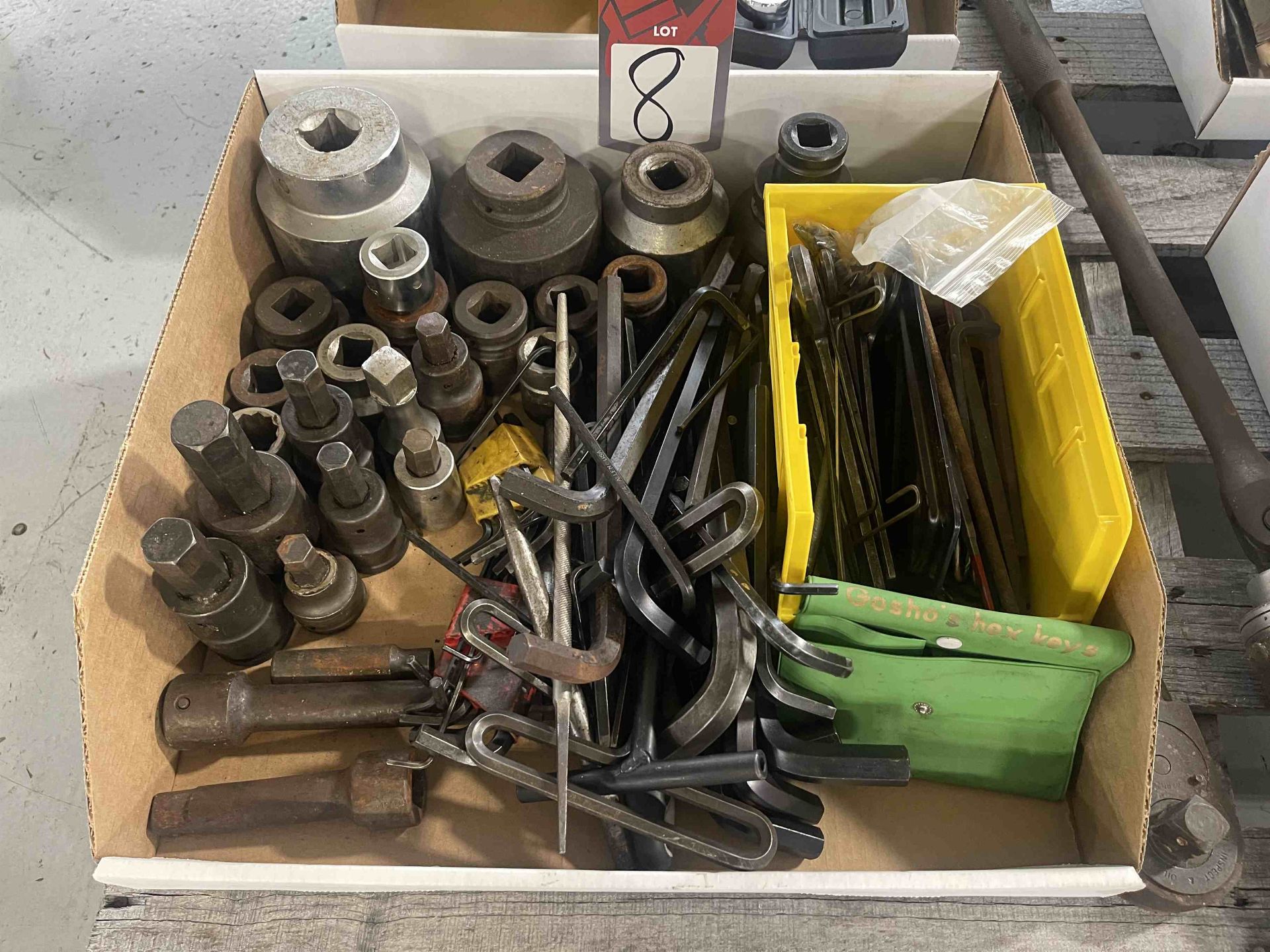 Lot of Assorted Sockets and Hex Keys