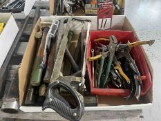 Lot of Assorted Saws, Hammers and Pliers