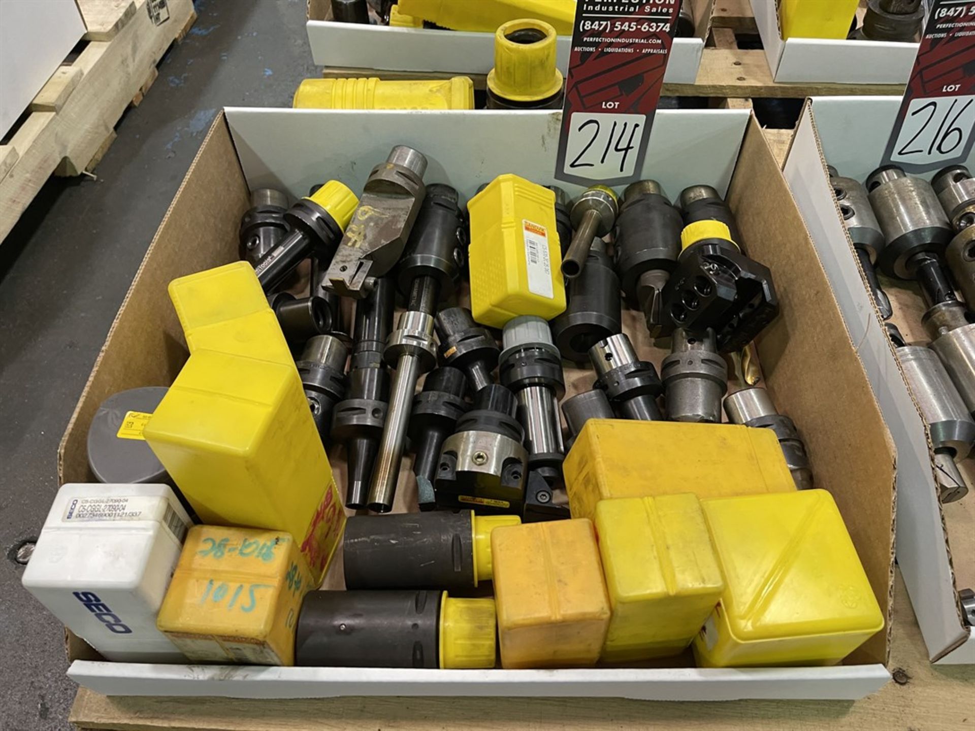Lot of Capto C4 and C5 Tooling