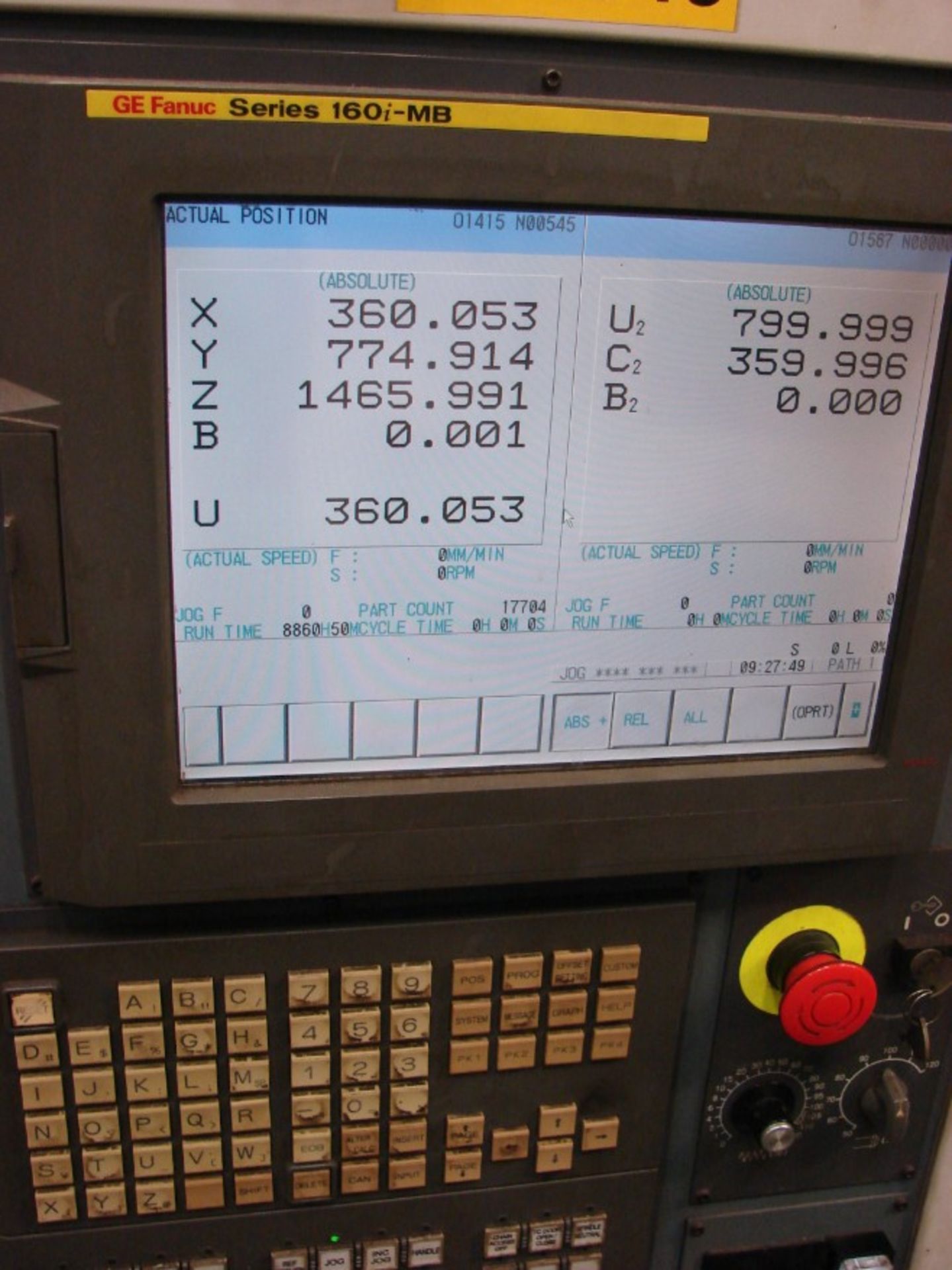 2006 CINCINNATI LAMB HPC-800-HP 4-Axis HMC, s/n MGA00A01020002 (Located in Mossville, IL) - Image 4 of 9