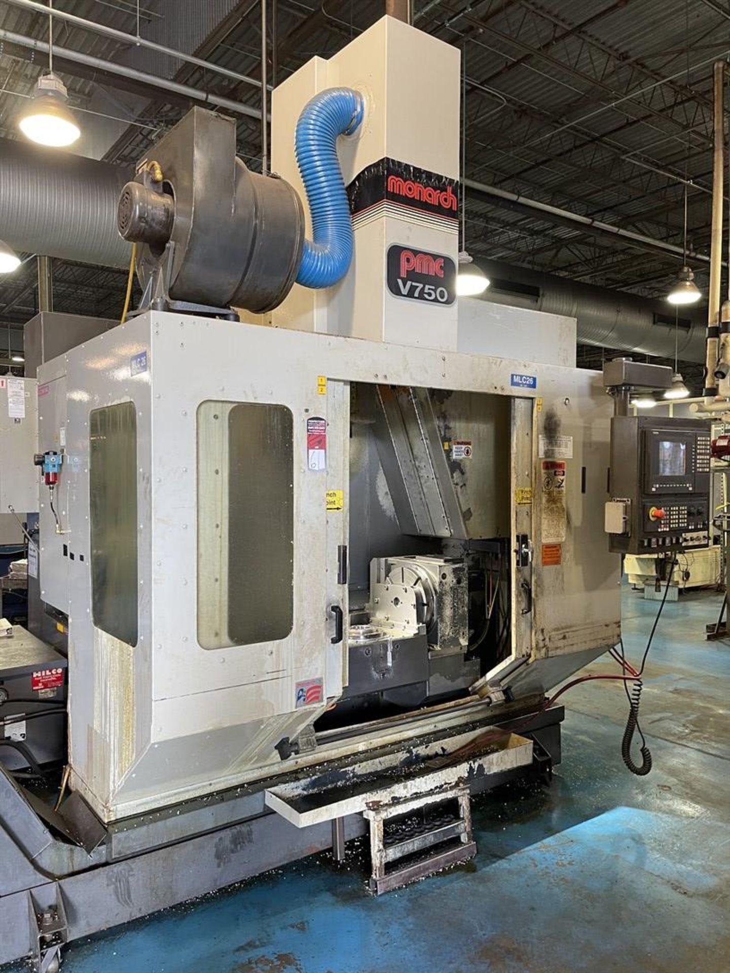 MONARCH PMC 750 Vertical Machining Center, s/n 95707, Siemens Sinumerik Control, 29.5"X, 17.71",