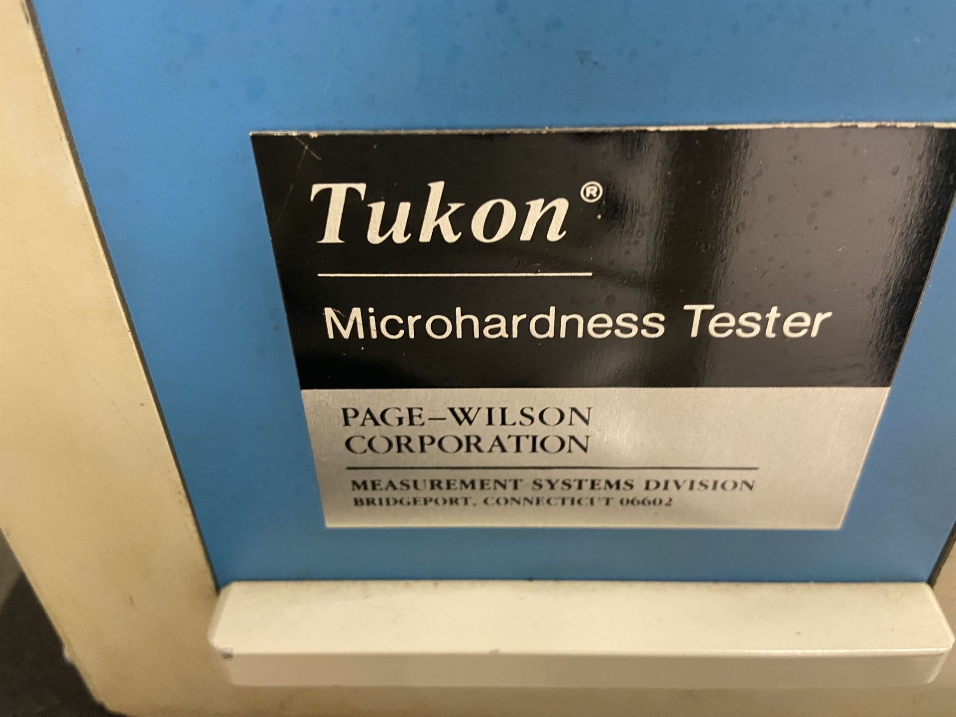 Lot of (2) Wilson Tukon 300 BMDF Micro Hardness Testers, s/n's MHT-001 / 85441 and MHT-002 / 91791 - Image 12 of 14