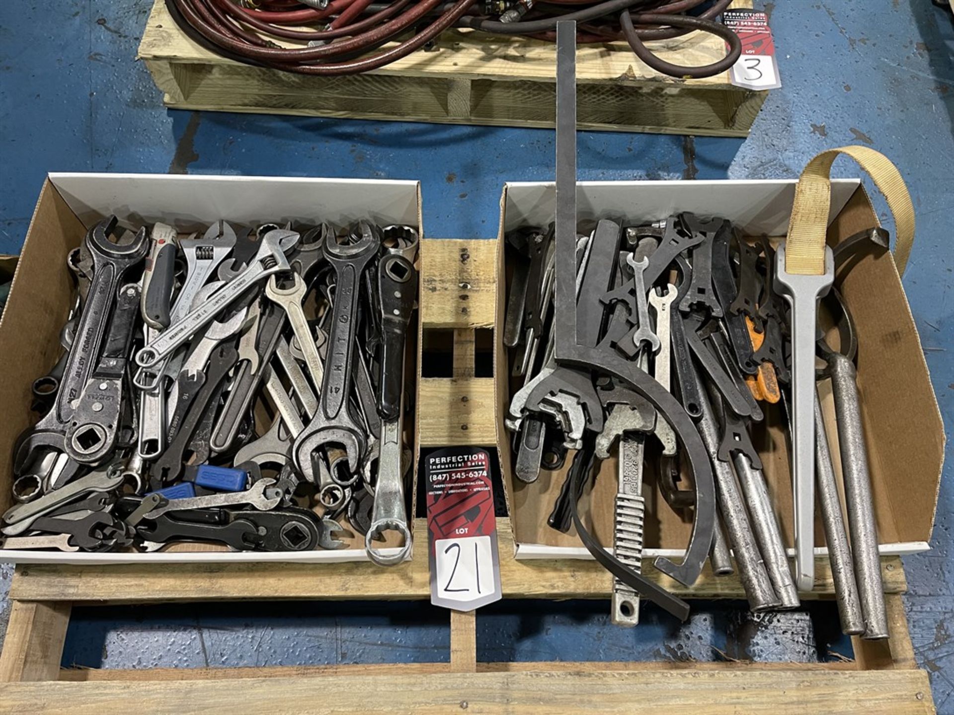 Lot of Assorted Wrenches and Punches