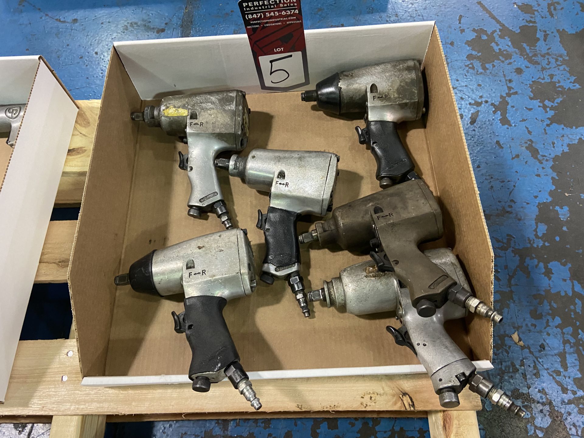 Lot of (6) 1/2" Air Impacts