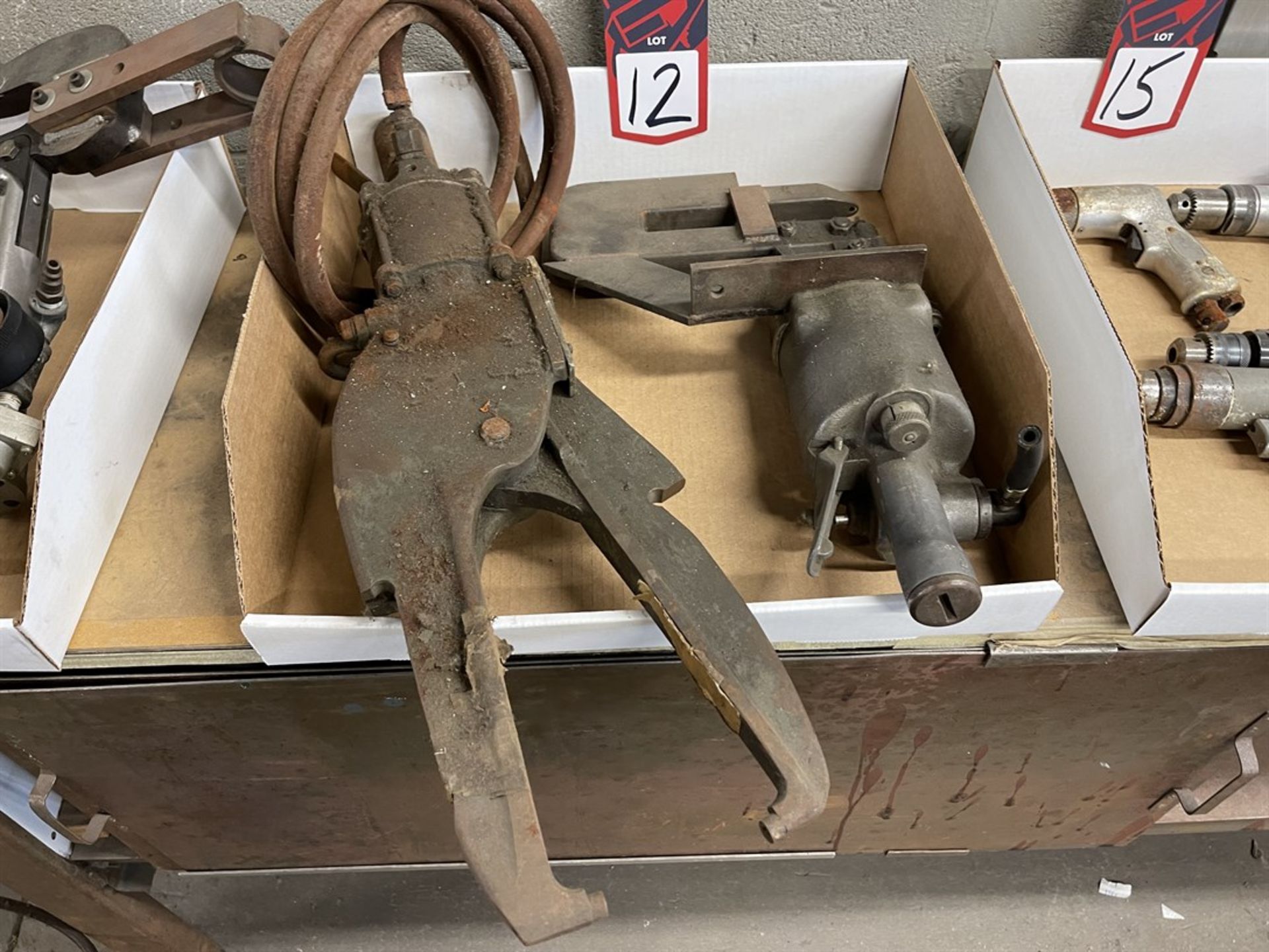 Lot of (2) Pneumatic Riveters