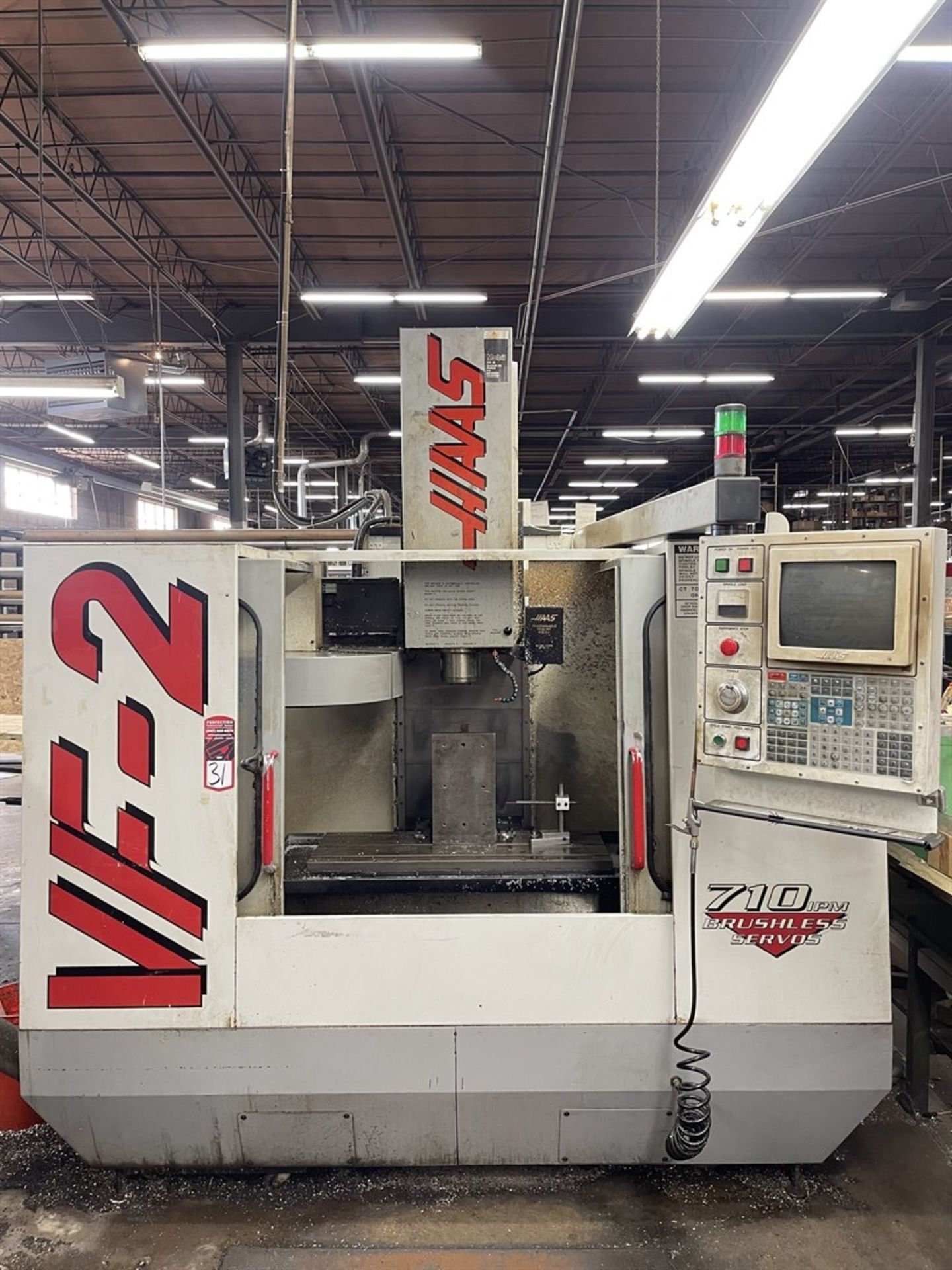 HAAS VF-2 Vertical Machining Center, s/n 8903, Haas Control, 30” X, 16” Y, 20” Z, 14” x 36” - Image 2 of 8