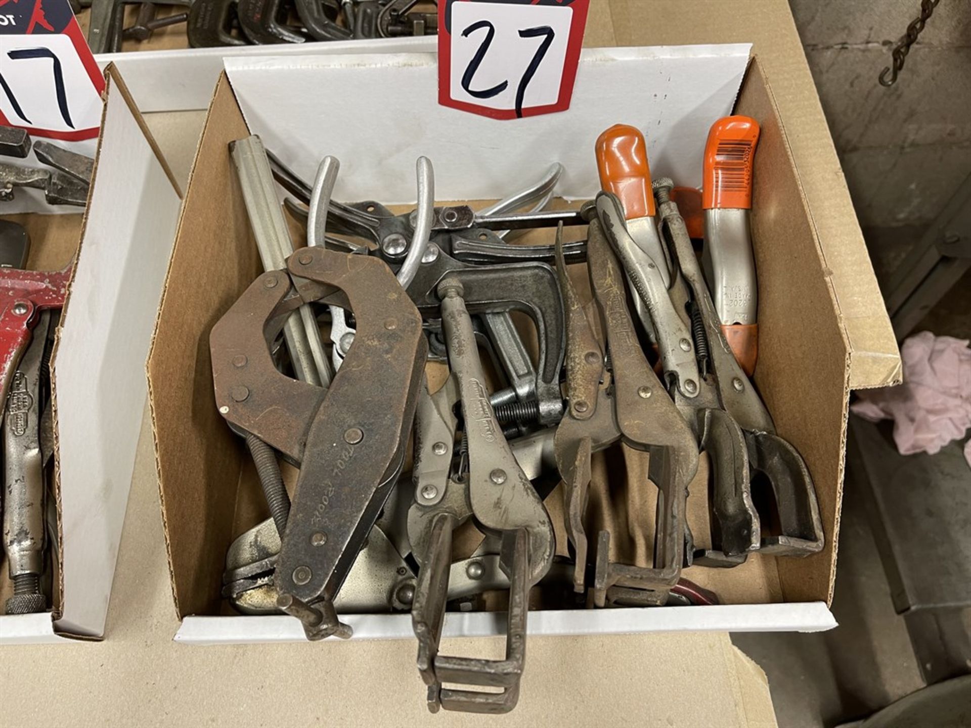 Lot of Assorted Clamps