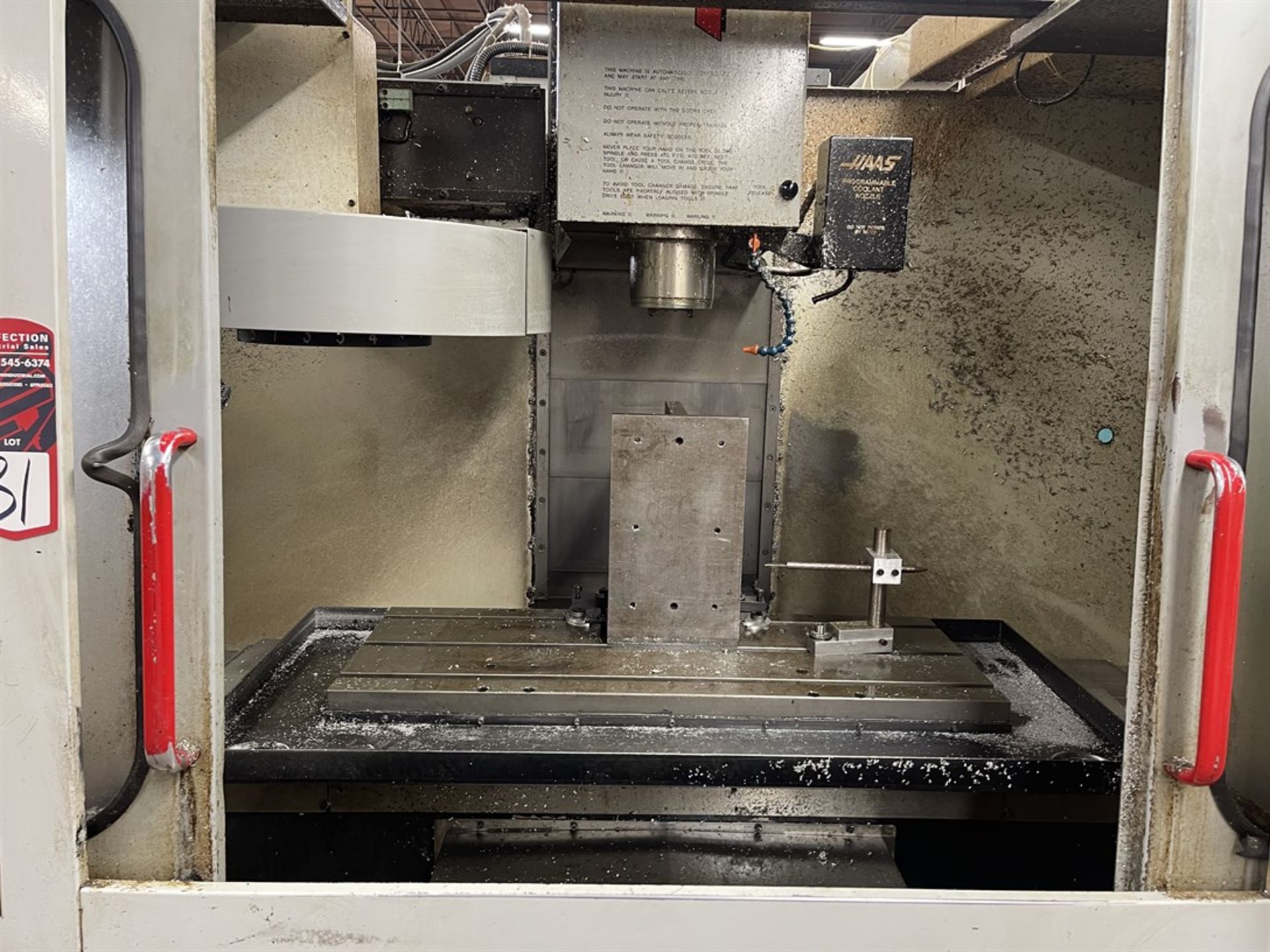 HAAS VF-2 Vertical Machining Center, s/n 8903, Haas Control, 30” X, 16” Y, 20” Z, 14” x 36” - Image 3 of 8