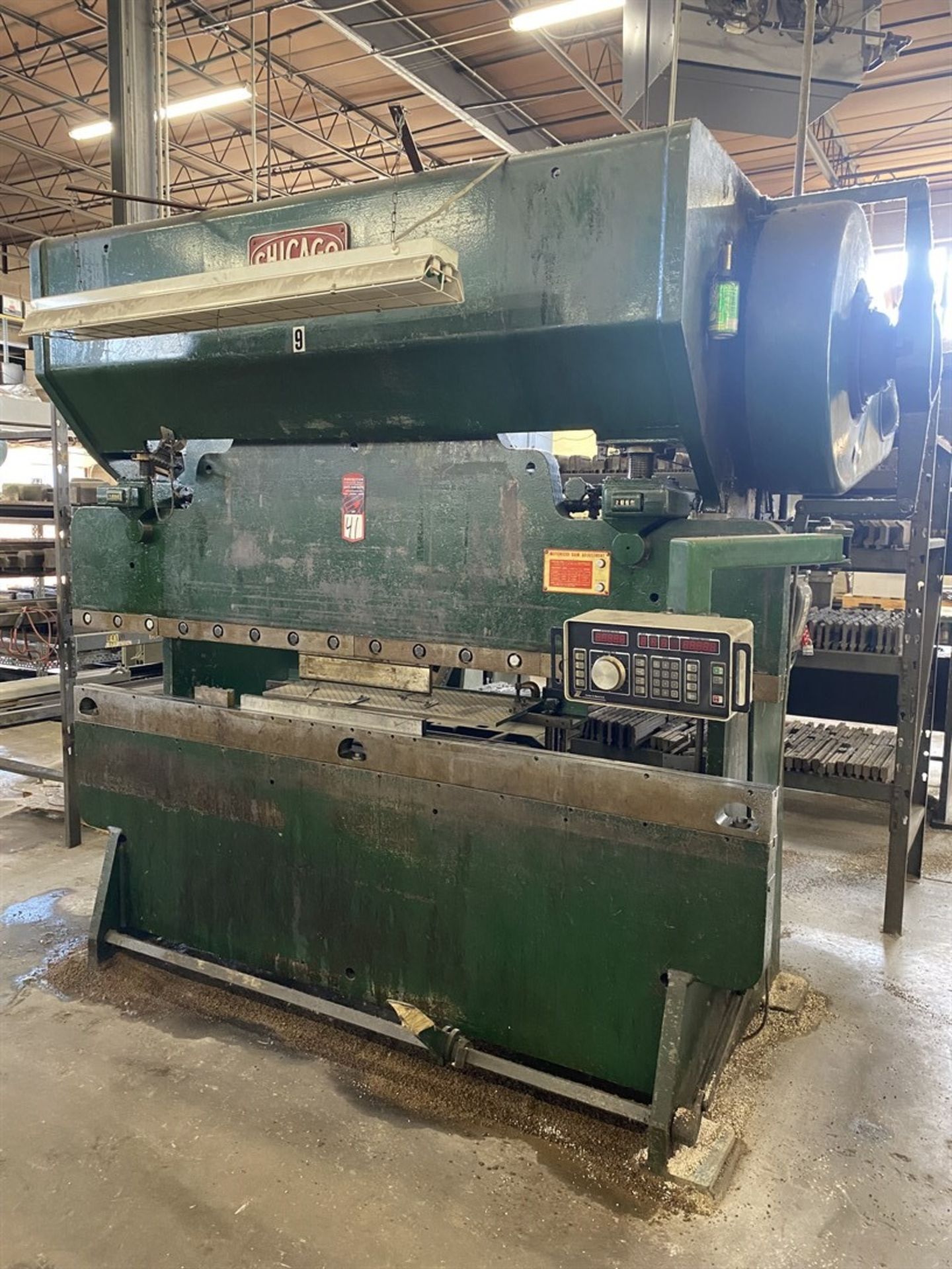 CHICAGO DREIS & KRUMP 68L Press Brake, s/n L11206, 90 Ton Capacity, 8’ Bed Length, 78” Between - Image 2 of 6