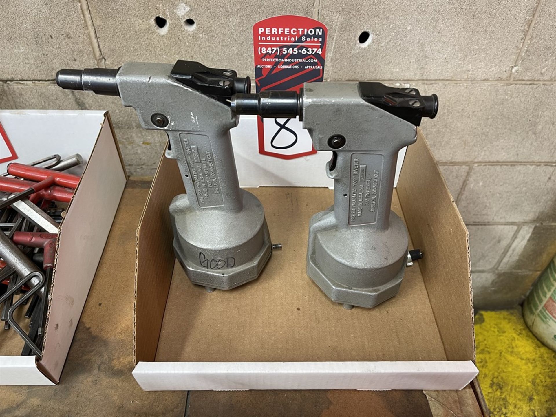 Two Pop Rivet Guns